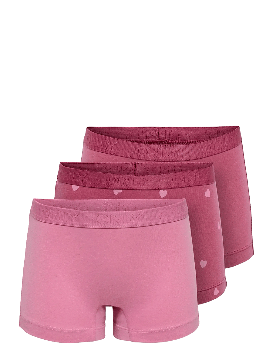 Kids Only - KMGLOLA 3-PACK LOGO HIPSTER ACC - onderbroeken - rose wine - 0
