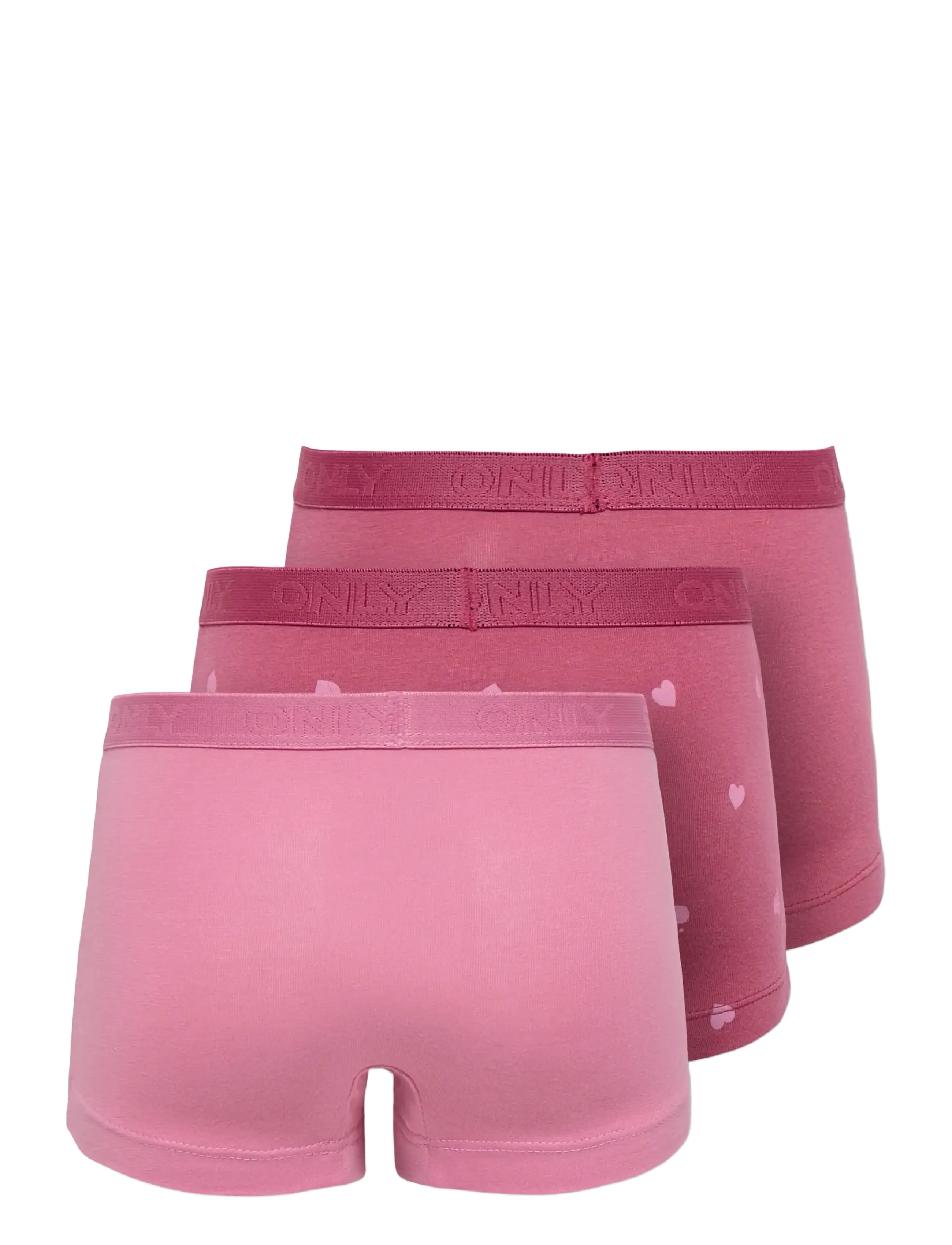 Kids Only - KMGLOLA 3-PACK LOGO HIPSTER ACC - underpants - rose wine - 1