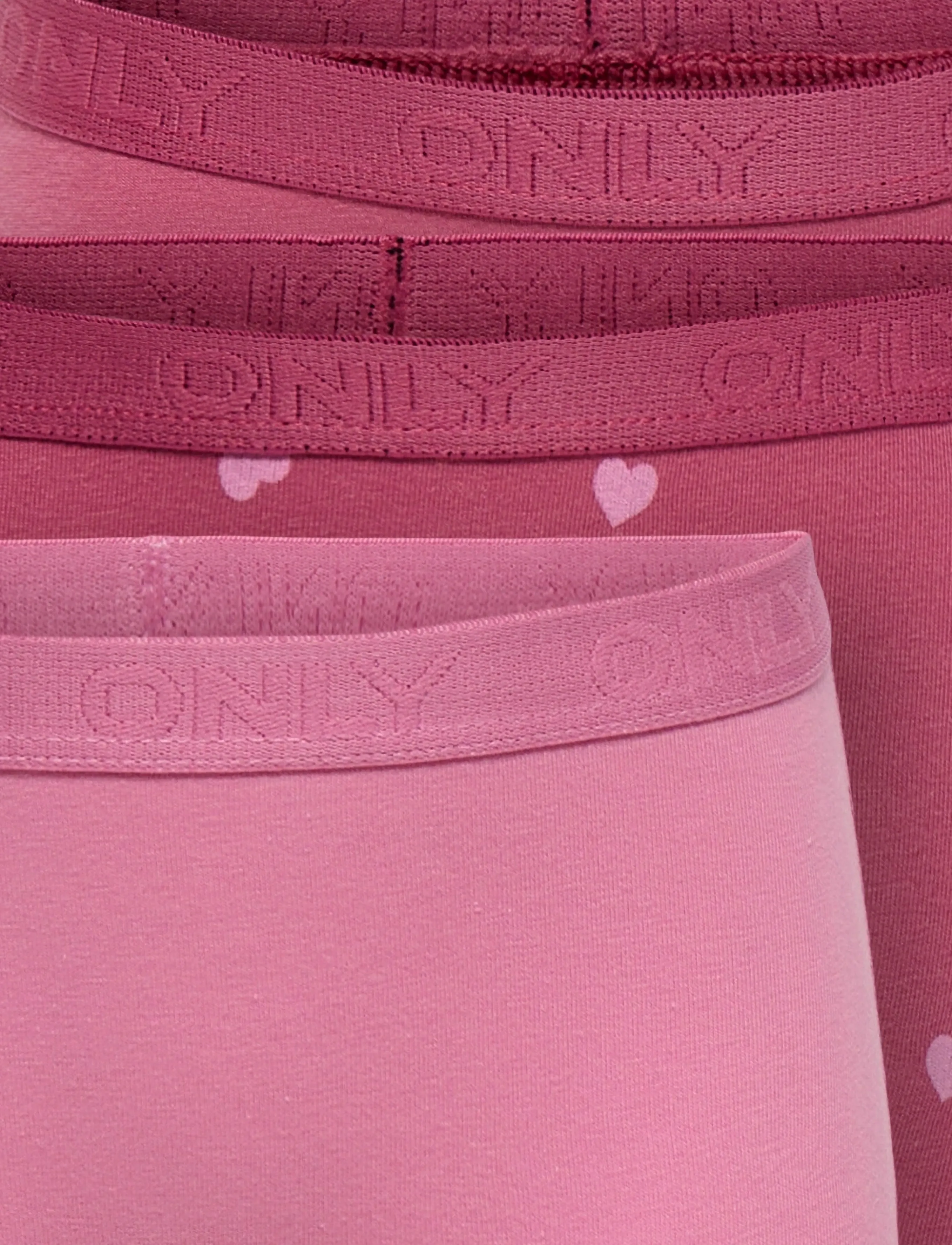 Kids Only - KMGLOLA 3-PACK LOGO HIPSTER ACC - underpants - rose wine - 2