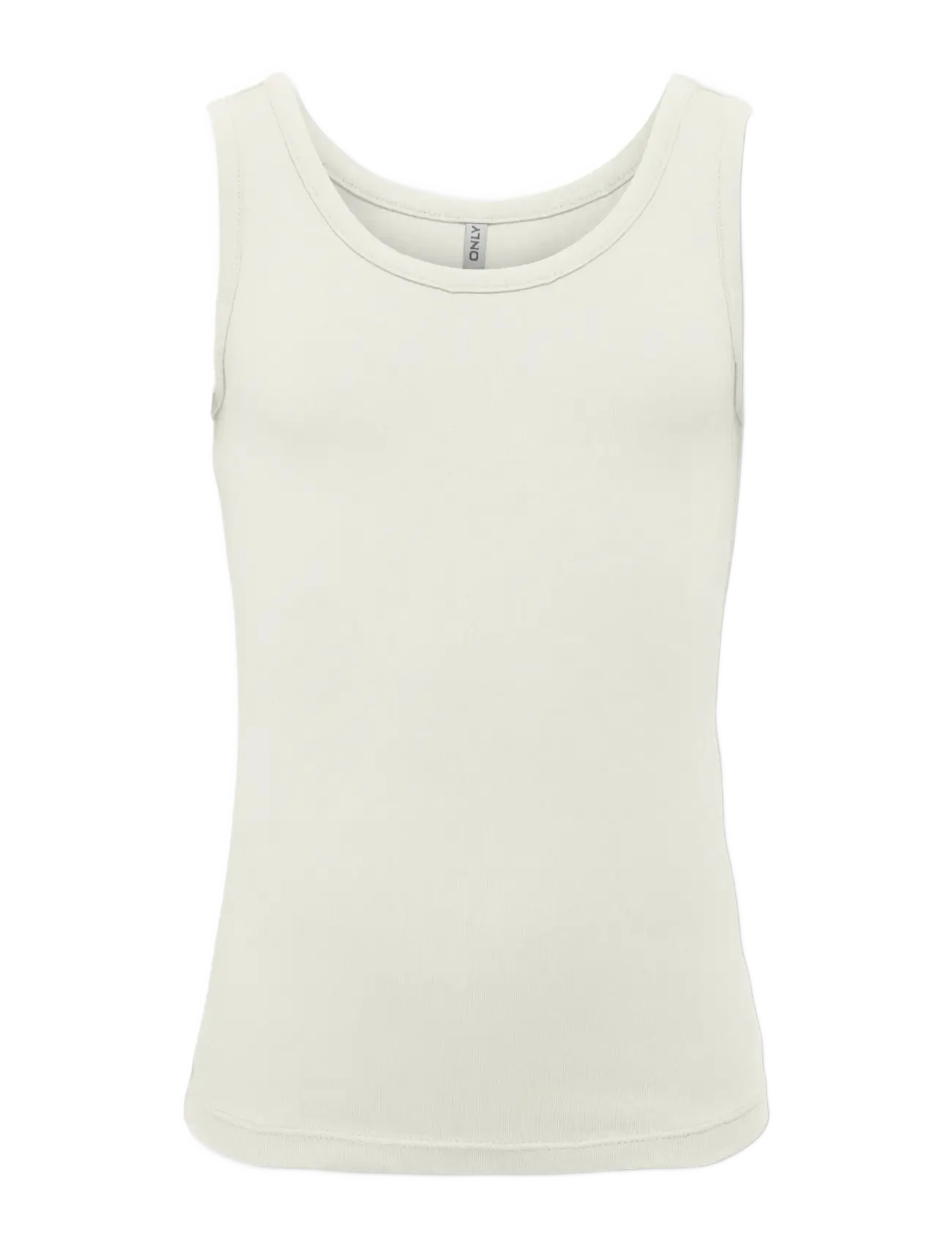 Kids Only KMGLOLA S/L TANK TOP JRS ACC - Vaatteet - CLOUD DANCER / cream