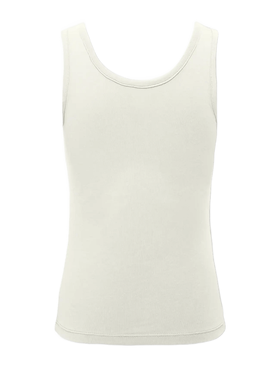 Kids Only - KMGLOLA S/L TANK TOP JRS ACC - Ærmeløs undertrøje - cloud dancer - 1