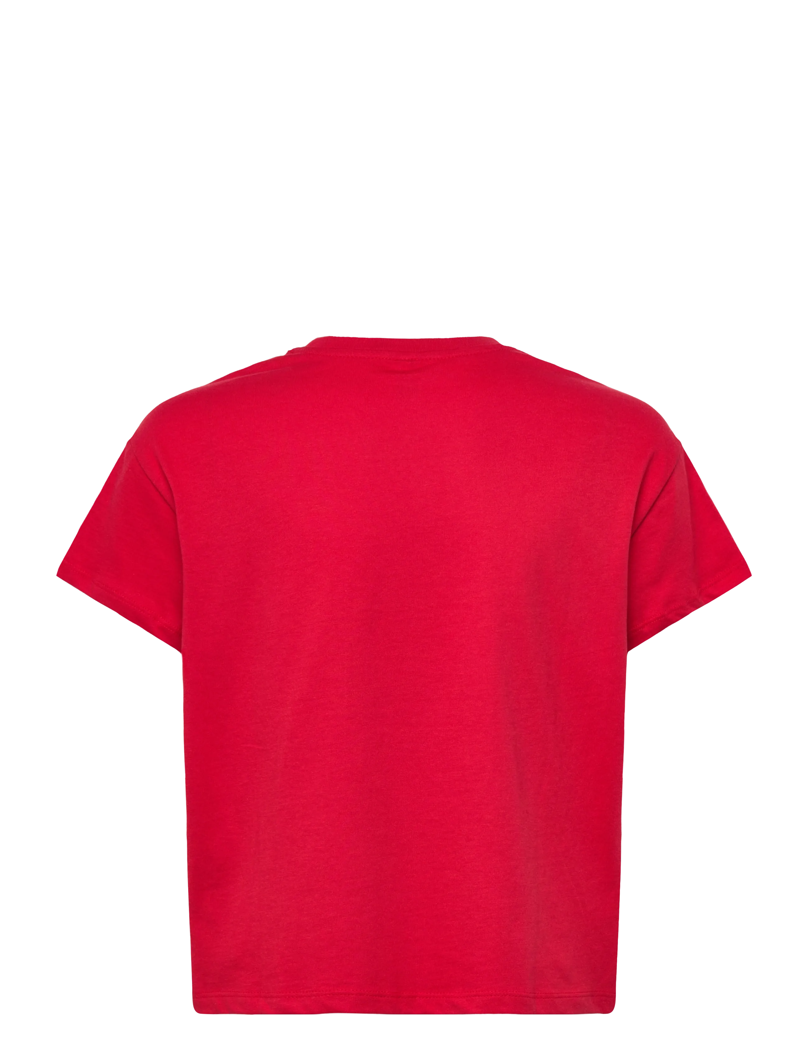 Kids Only - KOGDUFFIE LIFE S/S PRINTED TOP JRS - kortærmede t-shirts - salsa - 1