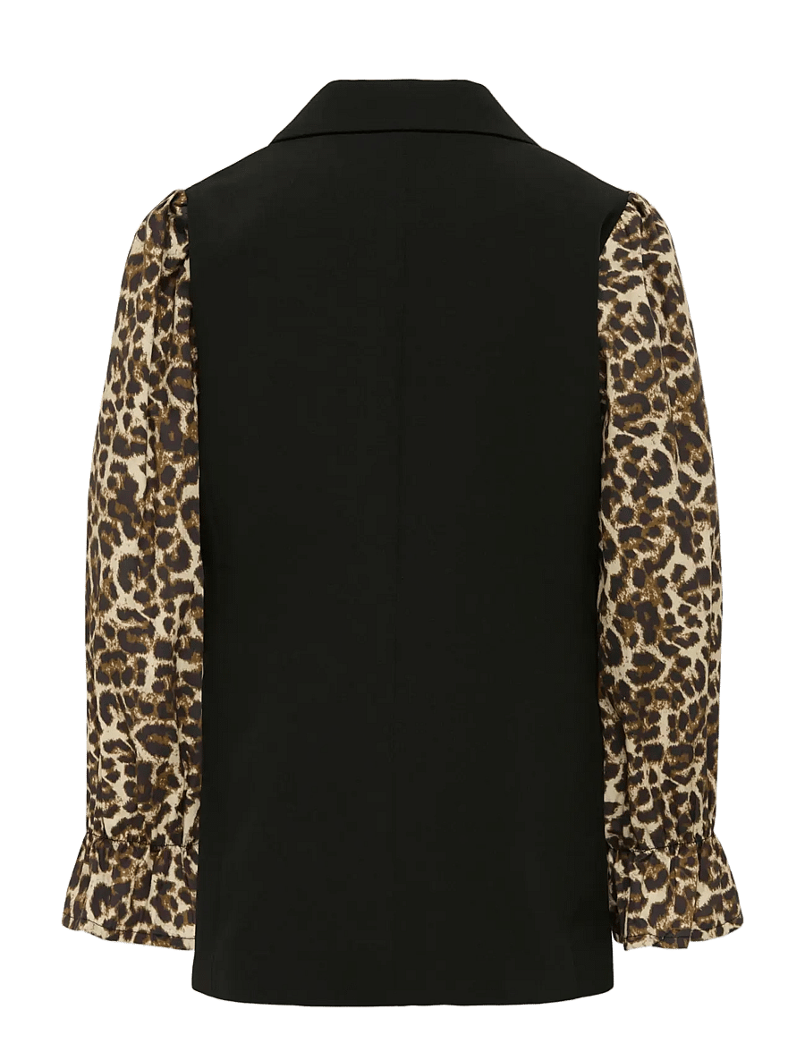 Kids Only - KOGKIRA OVERSIZE LEO SLE. LS BLAZER TLR - black - 1