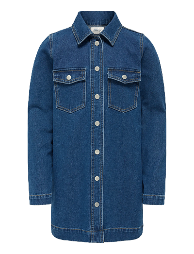 Kogbelle L/S Short Dress Dnm Gua - LangæRmede Hverdagskjoler
