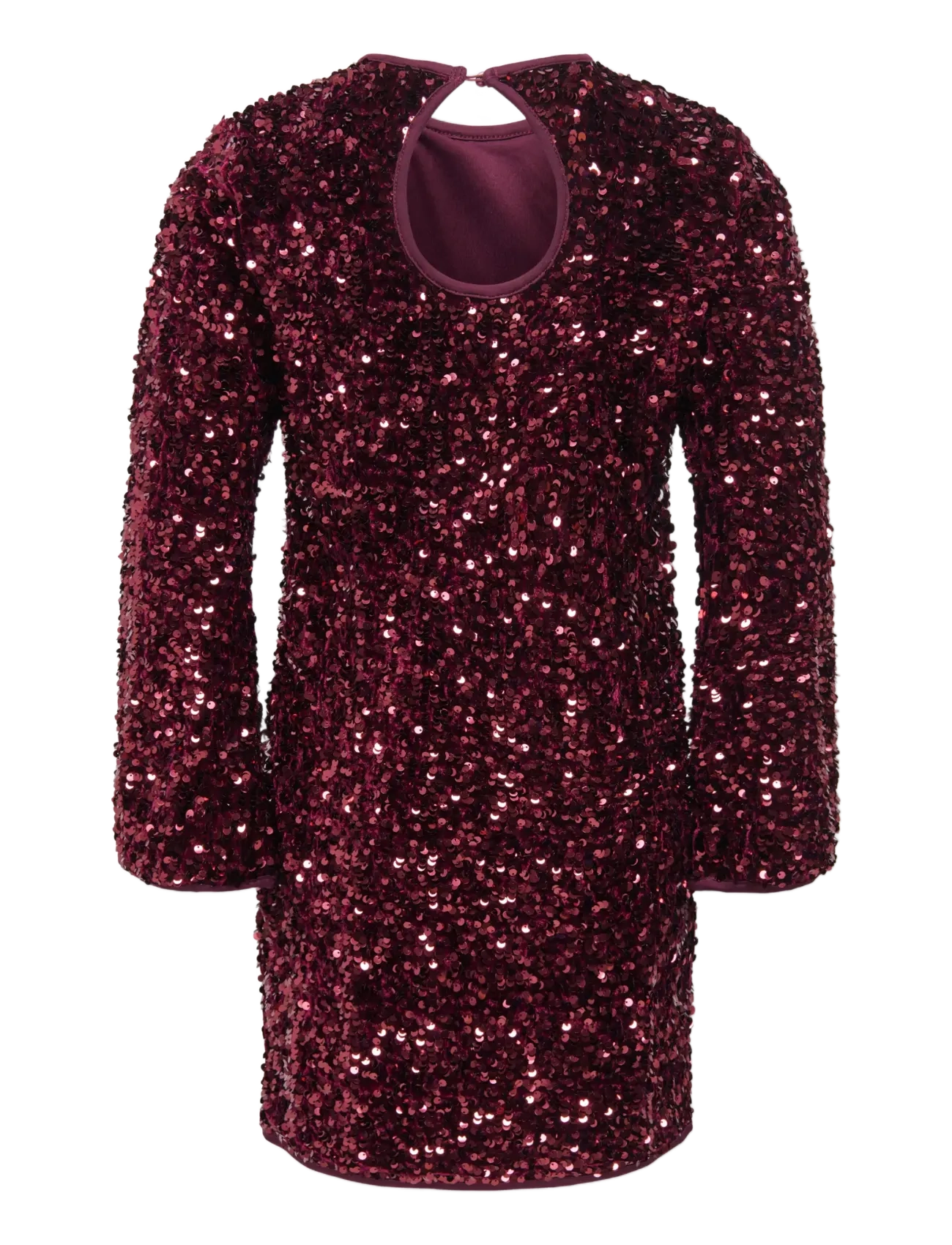 Kids Only - KOGCONFIDENCE LS SEQ FLRD DRESS JRS - partydresses - winetasting - 1