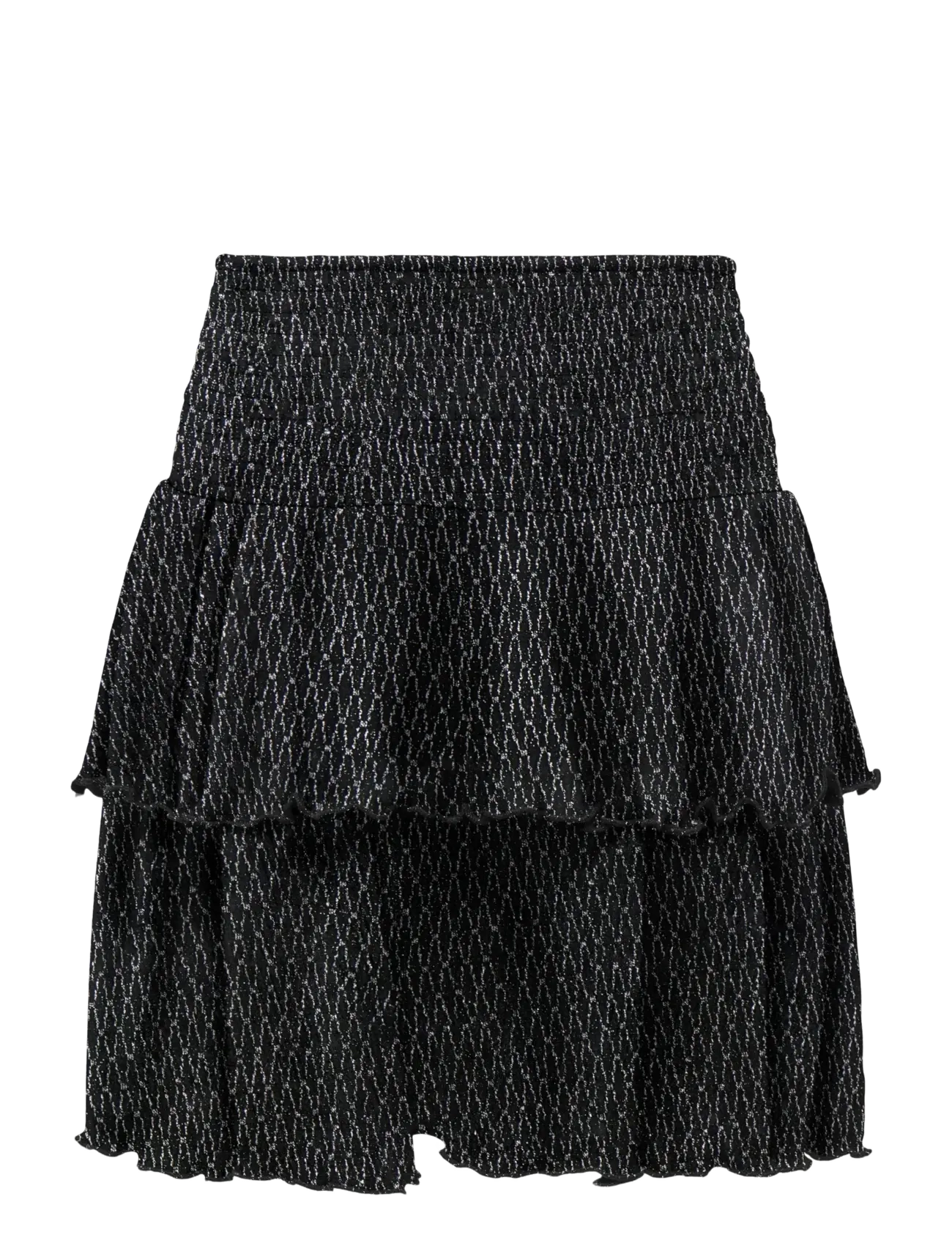 Kids Only - KOGQUEEN GLITTER LAYERED SKIRT BF JRS - spódnice mini - black - 1