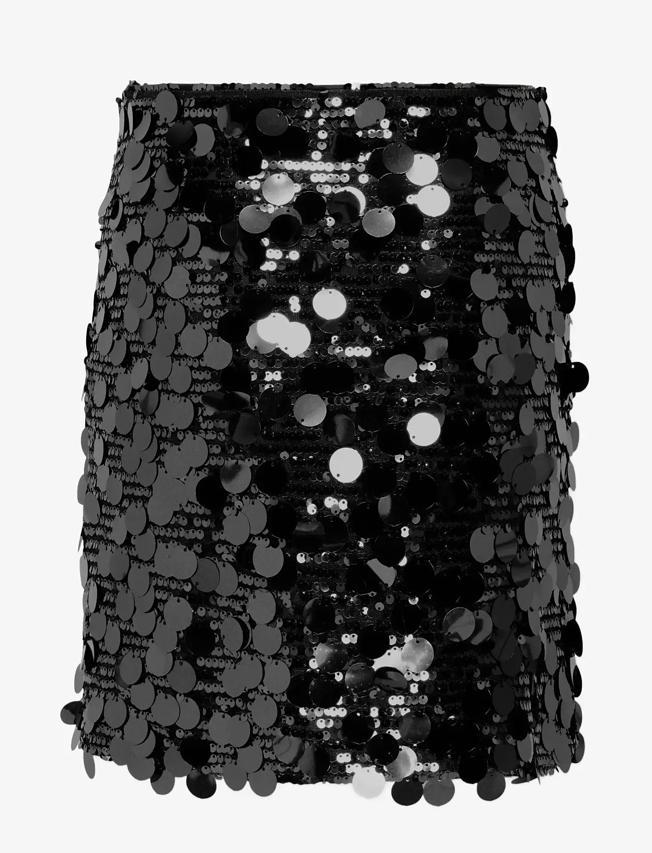 Kids Only - KOGJADEL SEQUINS SKIRT WVN - miniseelikud - black - 2
