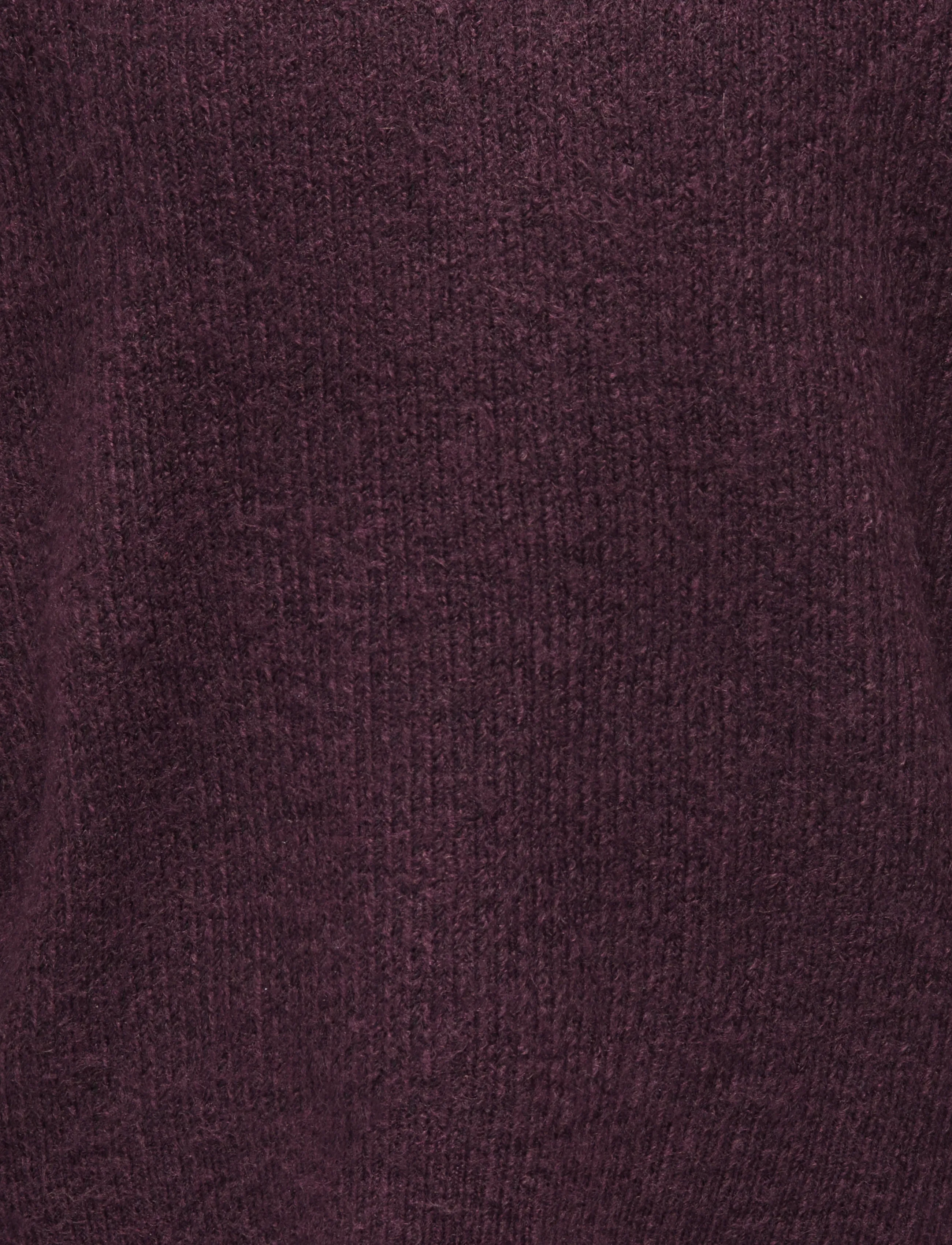 Kids Only - KOGCAMILLA O-NECK L/S PULLOVER KNT - pullover - winetasting - 2