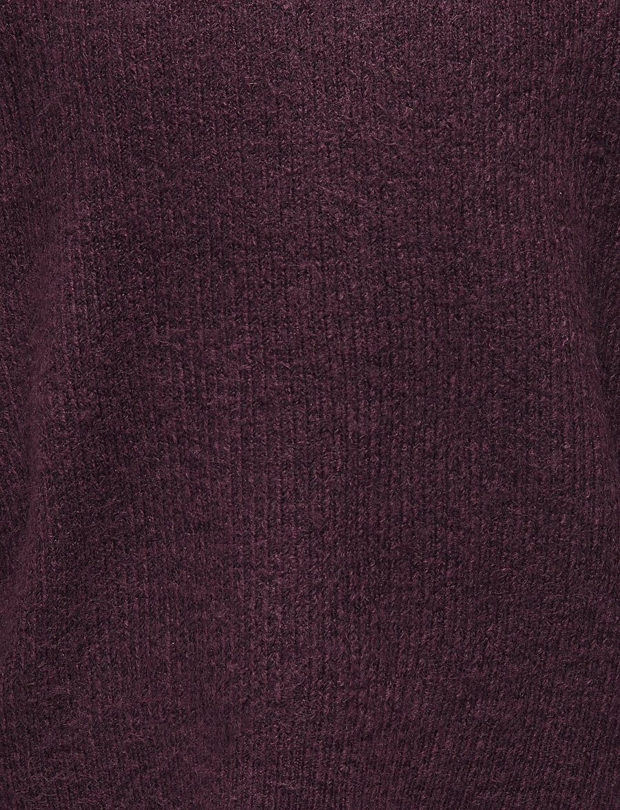 Kids Only - KOGCAMILLA O-NECK L/S PULLOVER KNT - pullover - winetasting - 2