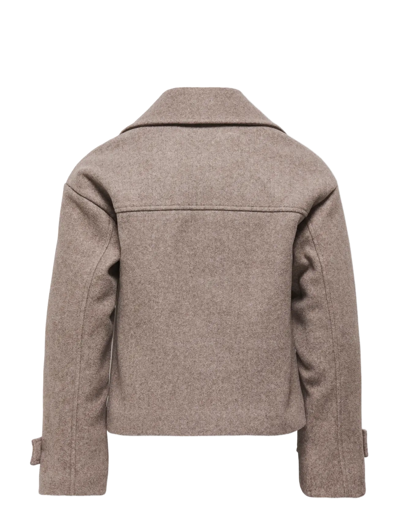 Kids Only - KOGADINA LIFE LS A-SHAPE PEACOAT JKT OTW - frakker - taupe gray - 1