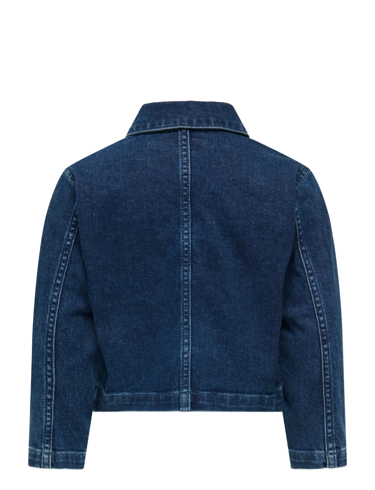 Kids Only - KMGOFELIA HEART JACKET DNM TAI - jeansjacken - dark blue denim - 2