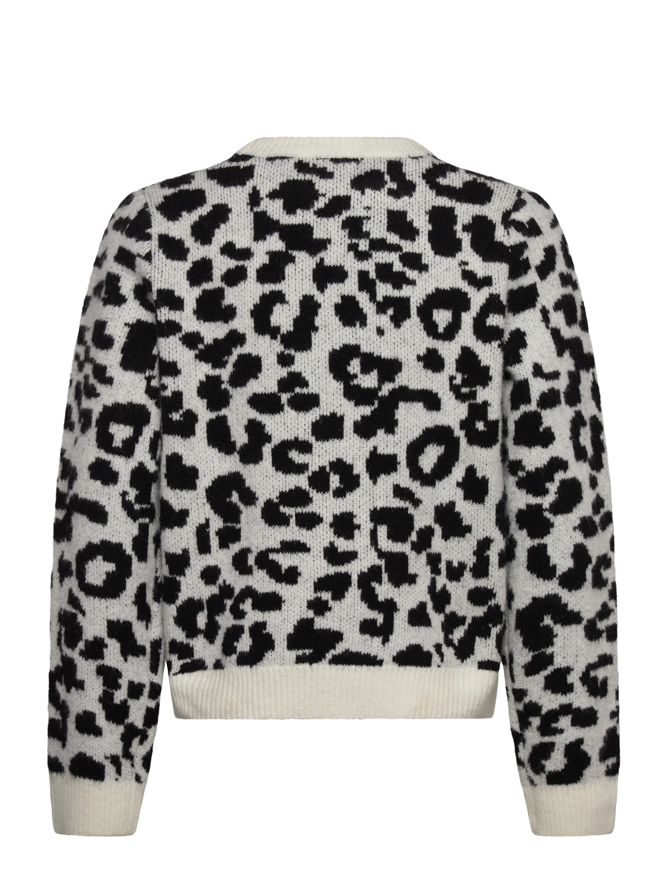 Kids Only - KOGDORA LIFE LEO L/S O-NECK KNT - trøjer - birch - 1