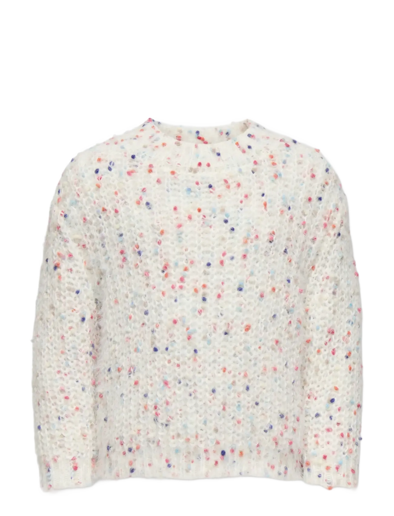 Kids Only KMGLUDI LIFE L/S HIGHNECK KNT MNI - Baby 44-92 - BIRCH / cream