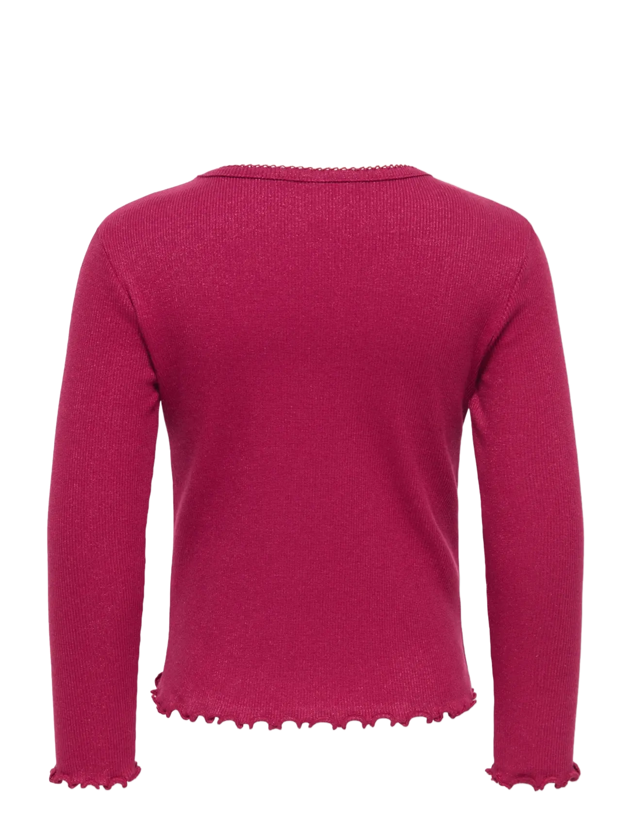 Kids Only - KMGTRINNY L/S PARTY ONECK TOP JRS - rumba red - 1