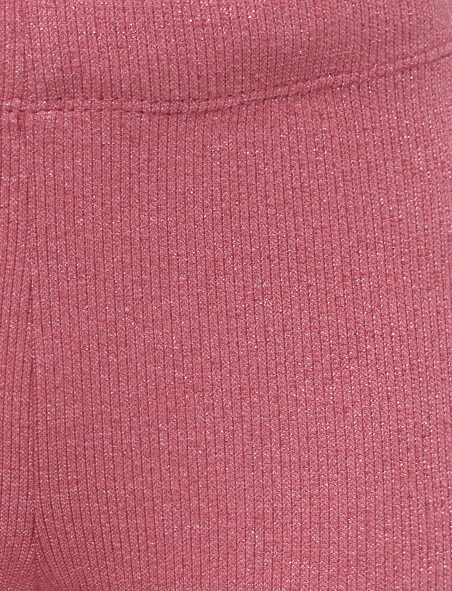 Kids Only - KMGTRINNY LUREX LEGGING JRS - leggings - rose wine - 2