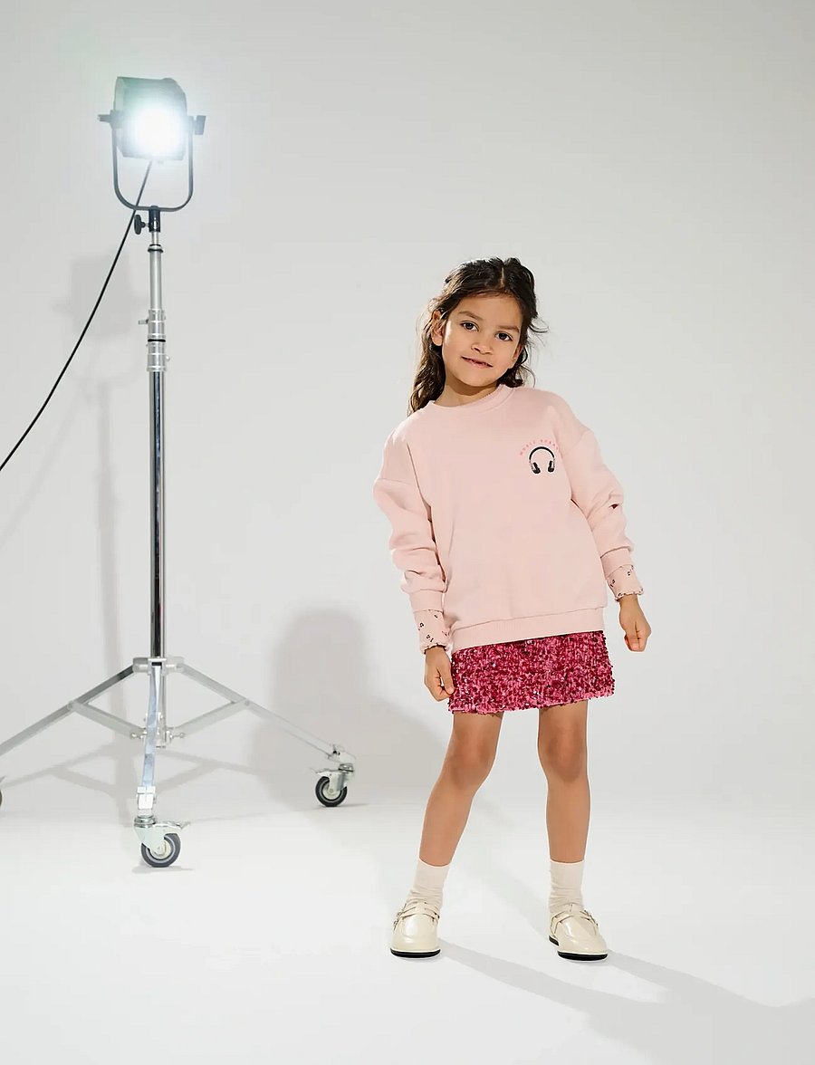 Kids Only - KMGCONFIDENCE LIFE SEQUINS SKIRT JRS - korte nederdele - rose wine - 0