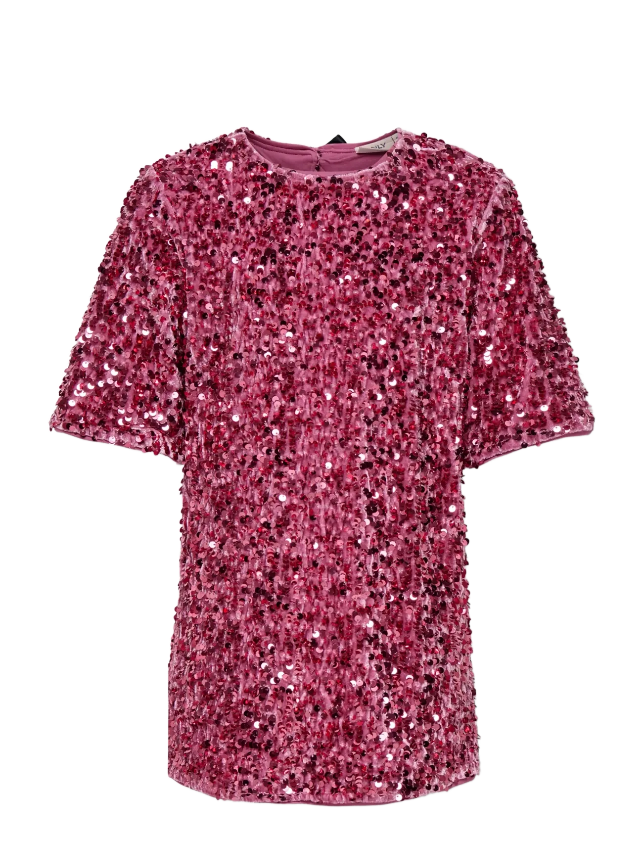 Kids Only KMGCONFIDENCE LIFE SEQUINS DRESS JRS - Kjoler & Nederdele - ROSE WINE / pink/rose