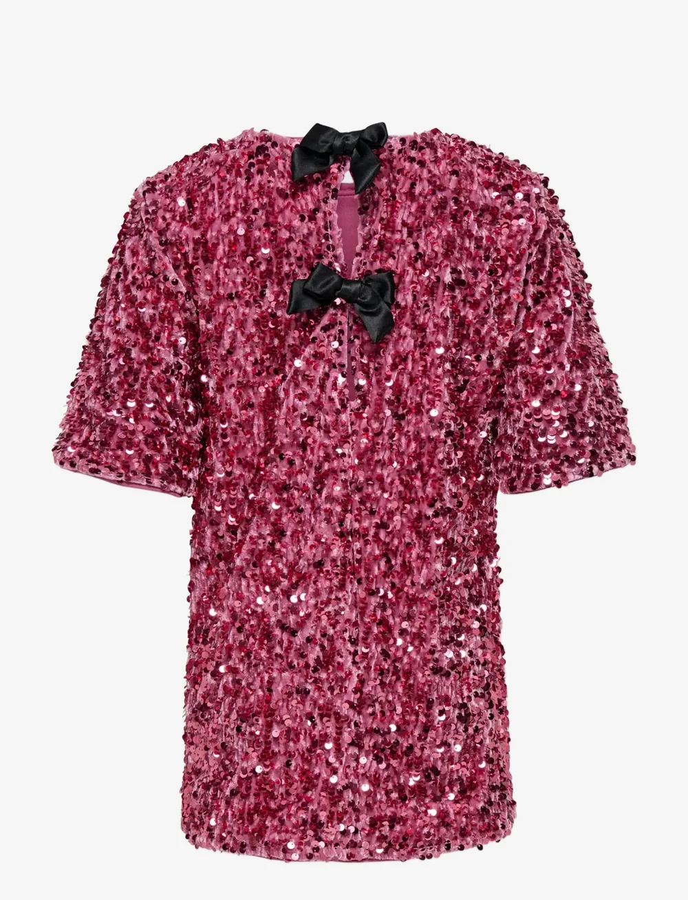 Kids Only - KMGCONFIDENCE LIFE SEQUINS DRESS JRS - festklänningar - rose wine - 1