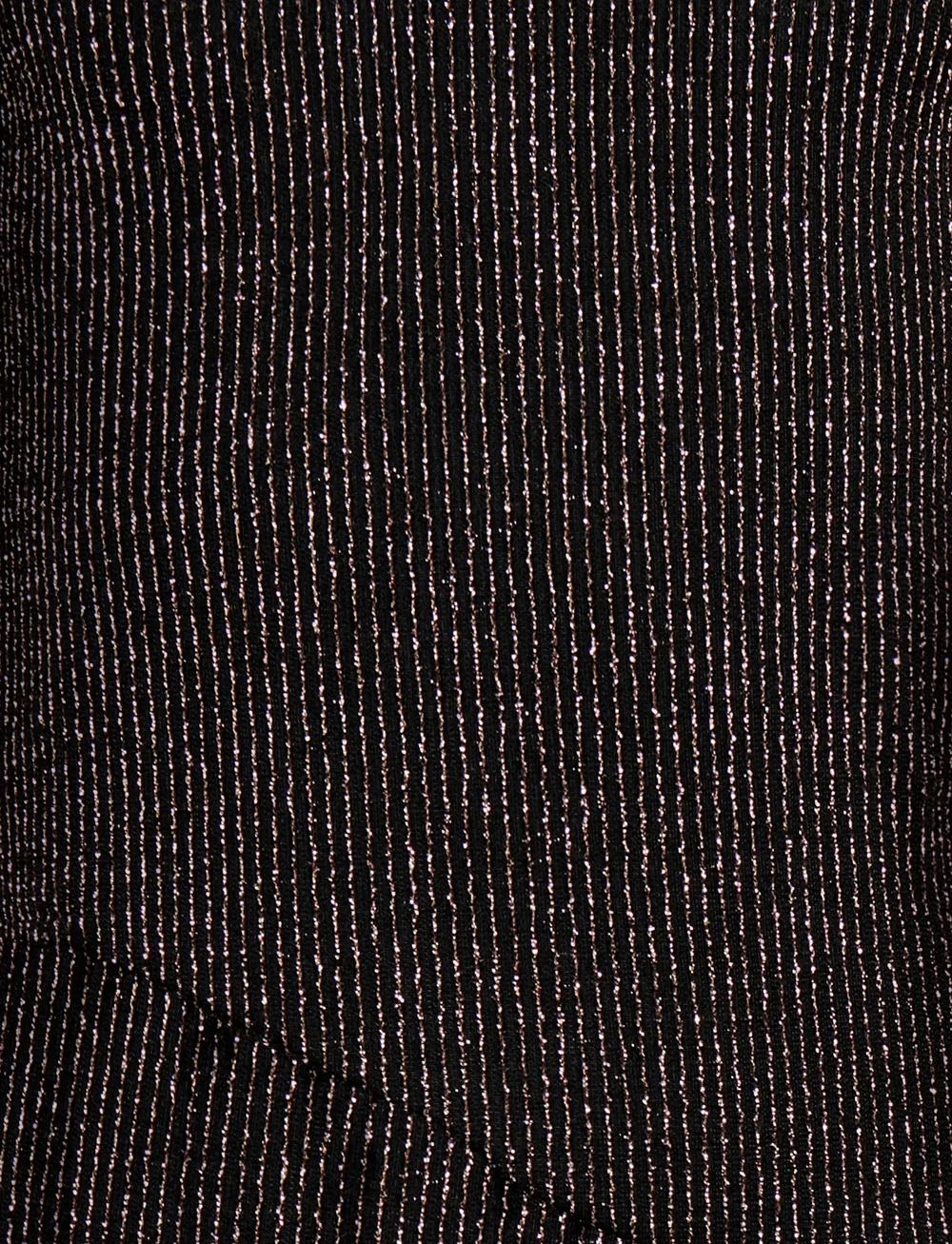 Kids Only - KMGQUEEN L/S O-NECK GLITTER DRESS BF JRS - langärmelige freizeitkleider - black - 2