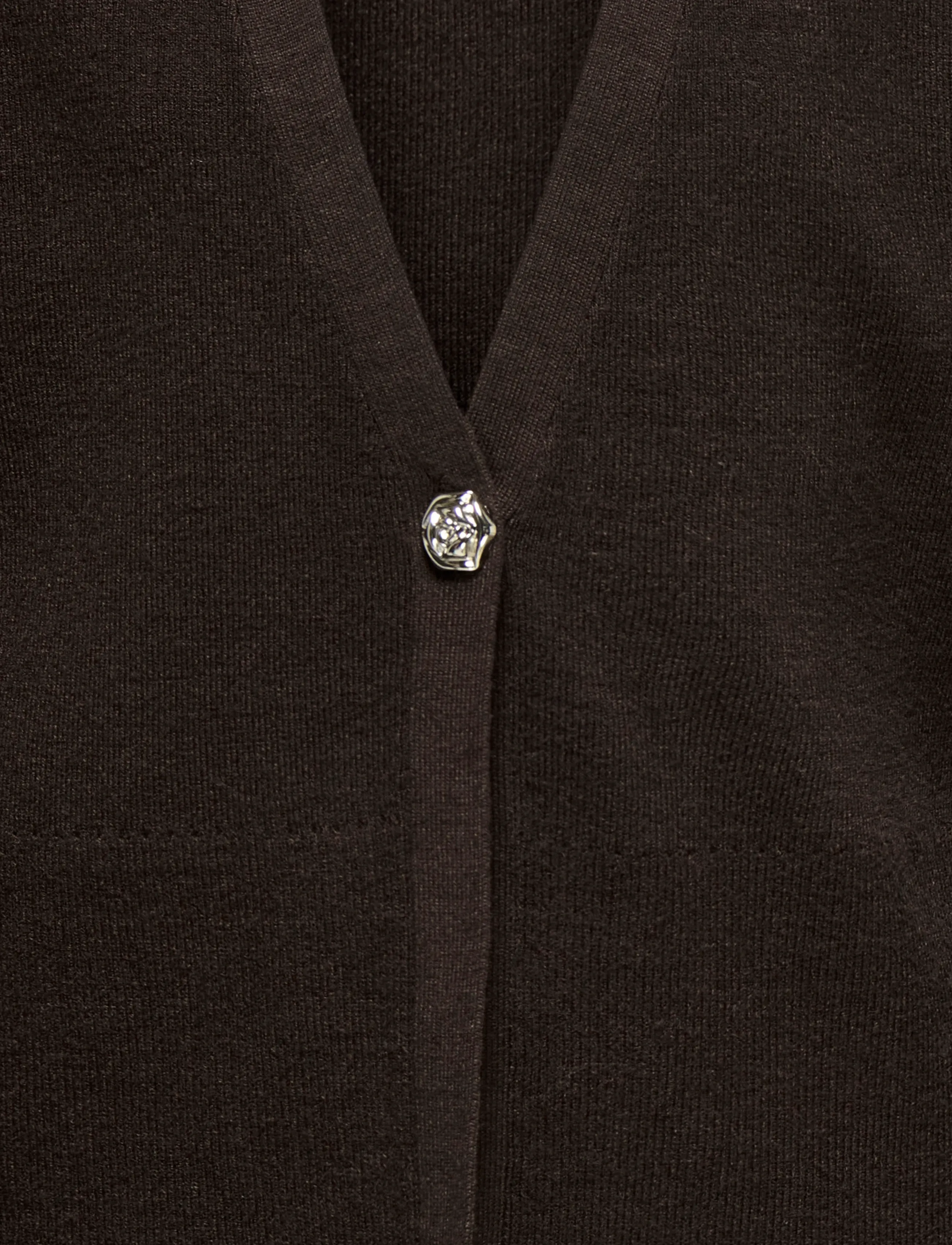 Kids Only - KOGKATIA LS BLING CARDIGAN KNT - cardigans - black coffee - 2