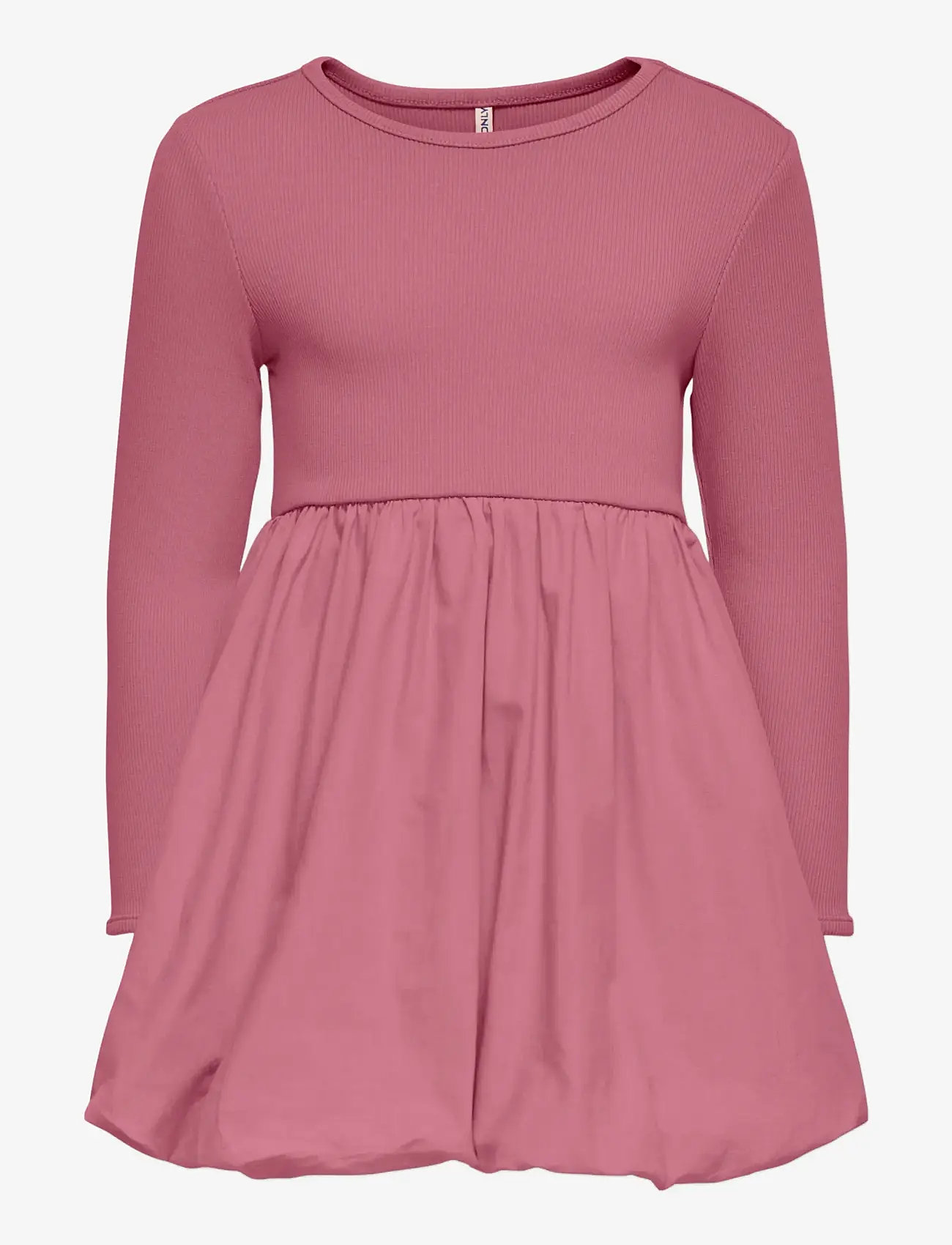 Kids Only - KMGTRINNY SLD LS BAL DRESS JRS NOOS - långärmade vardagsklänningar - heather rose - 0