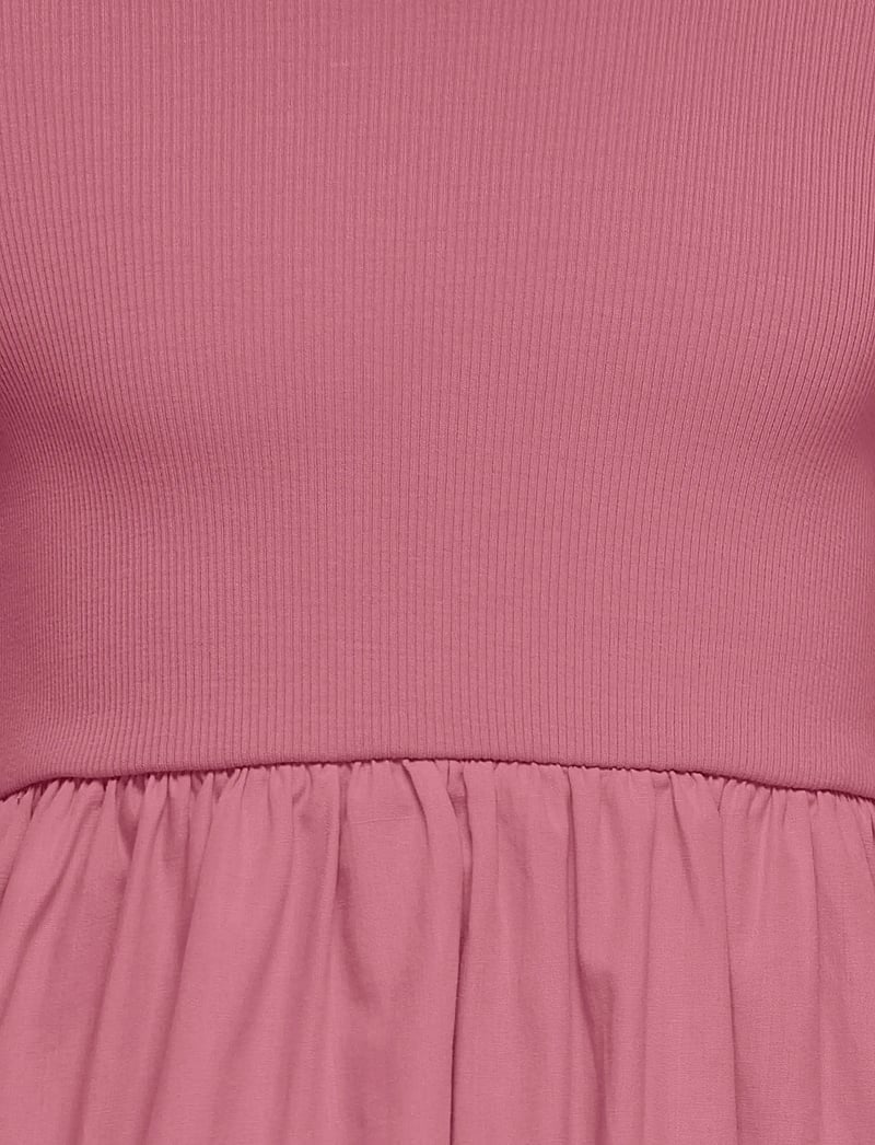 Kids Only - KMGTRINNY SLD LS BAL DRESS JRS NOOS - långärmade vardagsklänningar - heather rose - 2