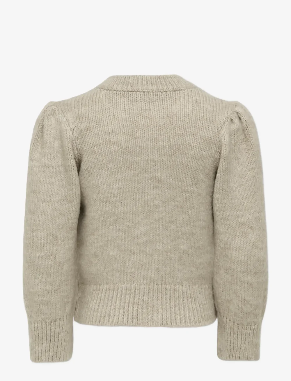 Kids Only - KMGSILLA LS O-NECK CARDIGAN KNT - koftor - pumice stone - 1