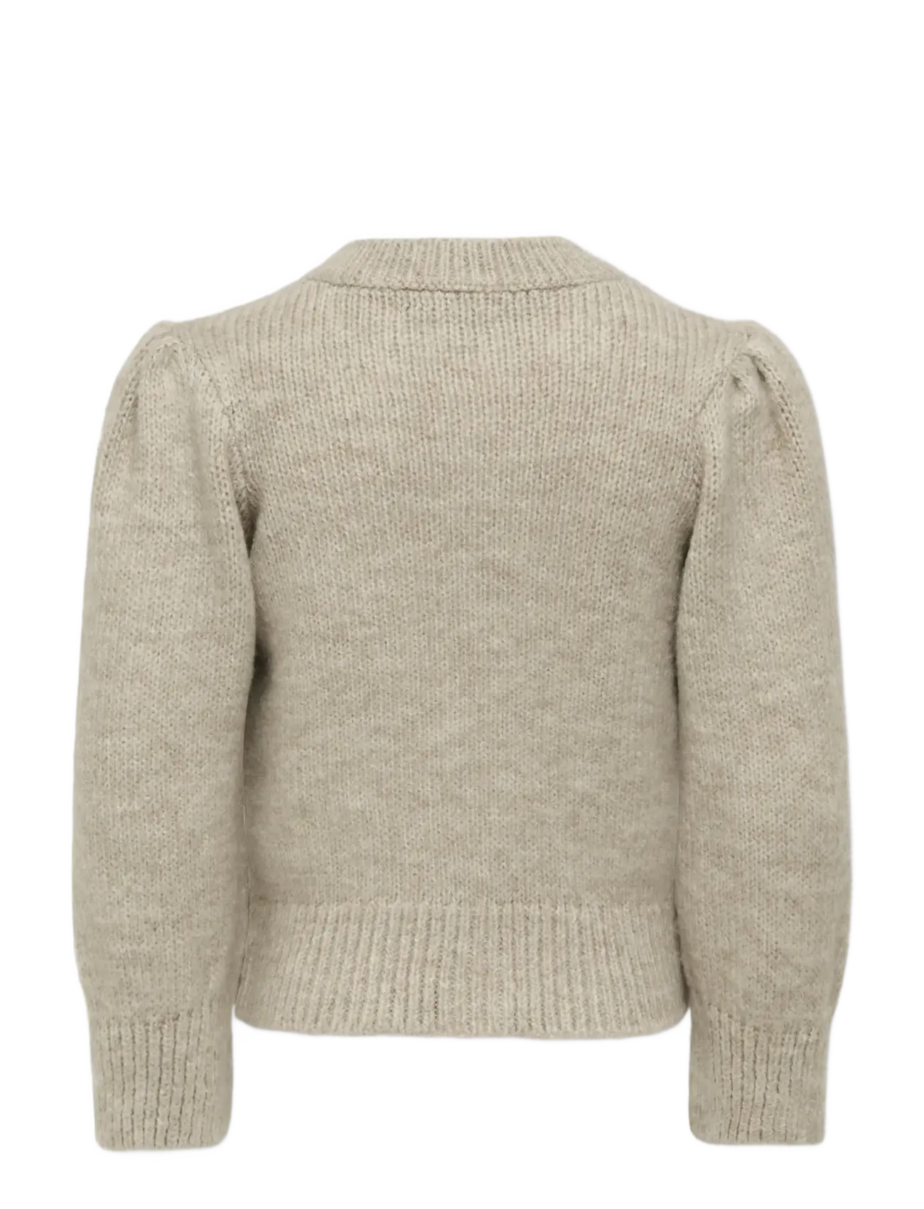 Kids Only - KMGSILLA LS O-NECK CARDIGAN KNT - neuletakit - pumice stone - 1