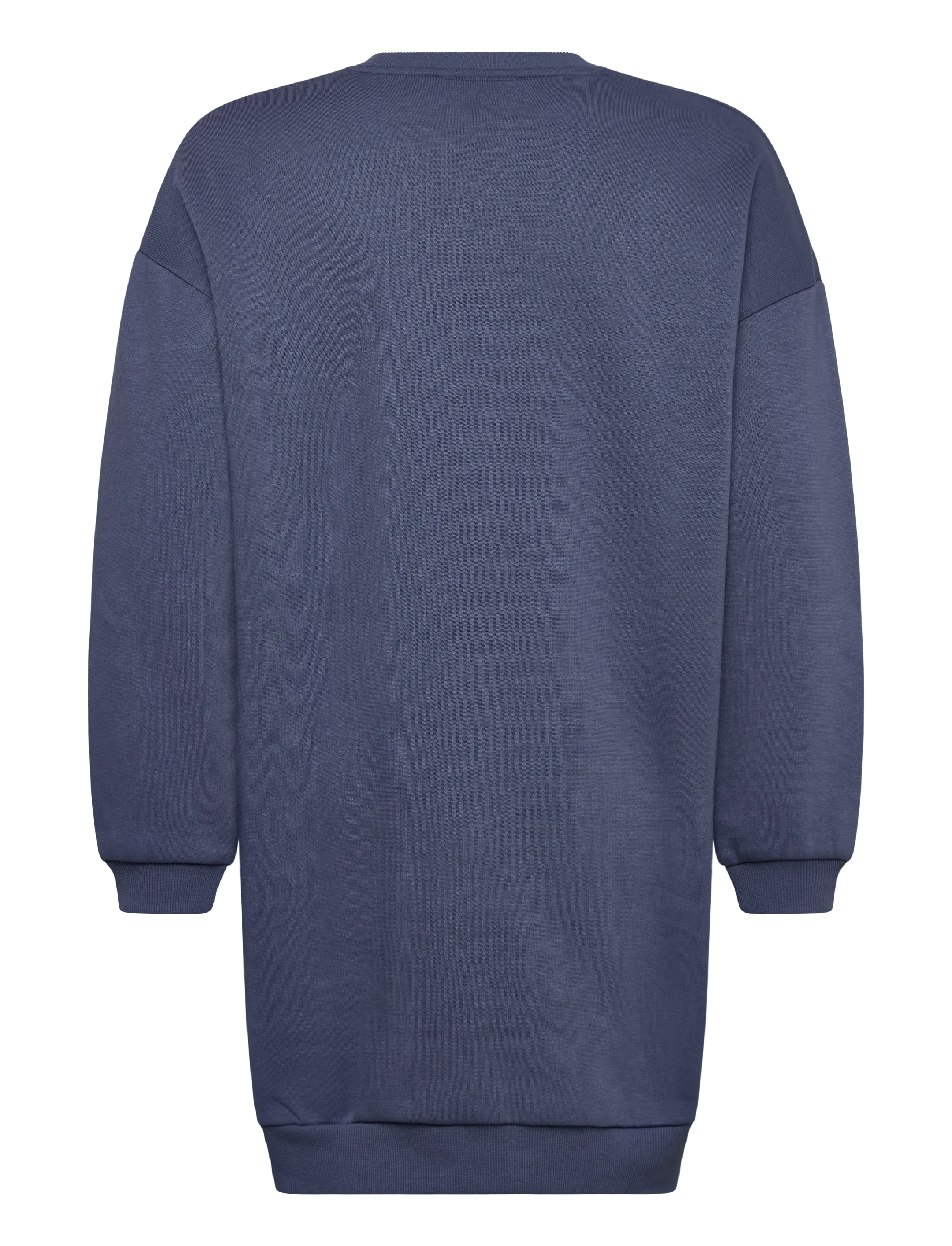 Kids Only - KOGMARISA L/S OVZ DRESS CS SWT - langærmede hverdagskjoler - vintage indigo - 1