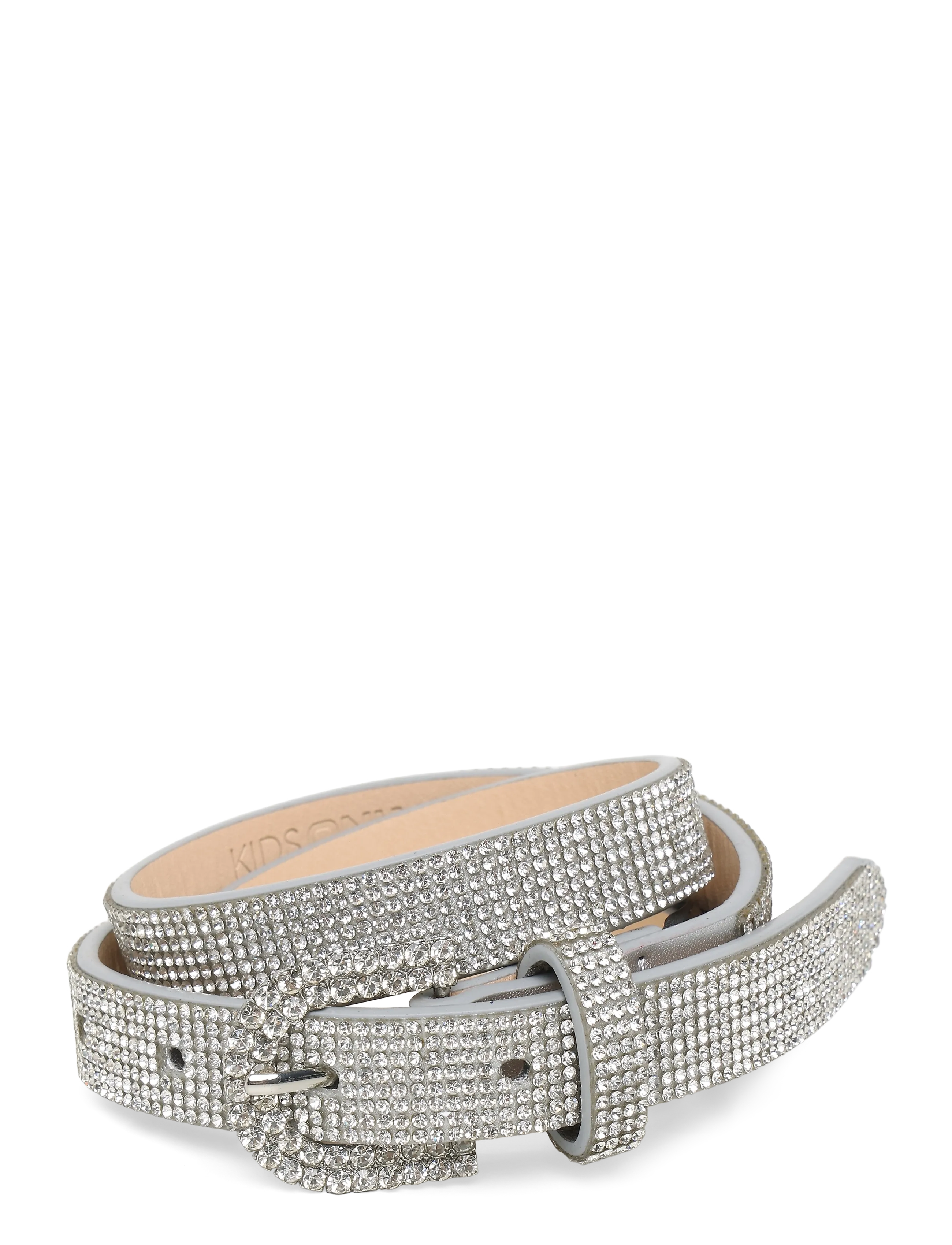 Kids Only KOGMILA GLITTER PU JEANS BELT ACC - Accessories - SILVER / silver