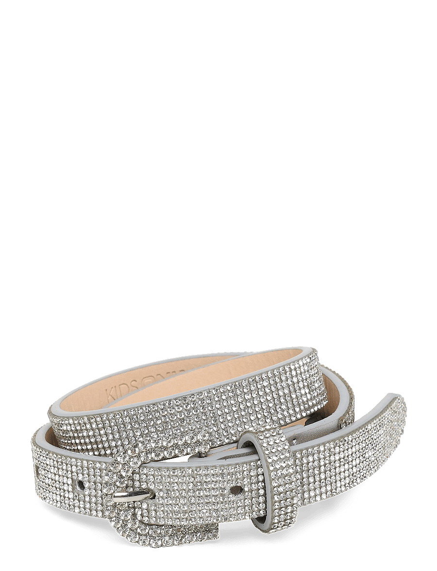 Kids Only - KOGMILA GLITTER PU JEANS BELT ACC - bælter - silver - 0