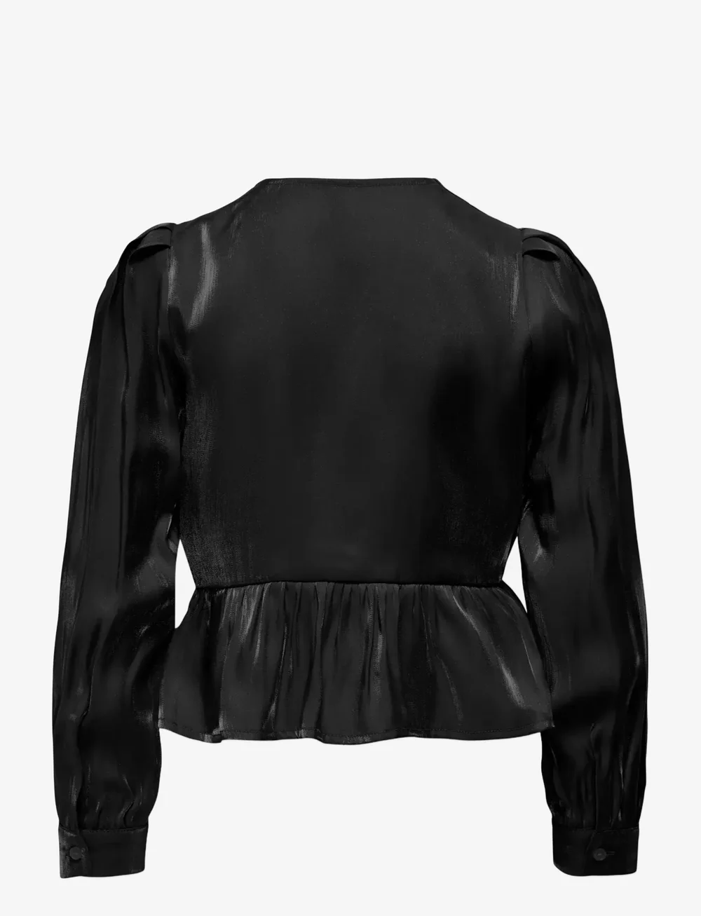 Kids Only - KOGVICTORIA L/S BOW SHIRT WVN - maskeradkläder - black - 1