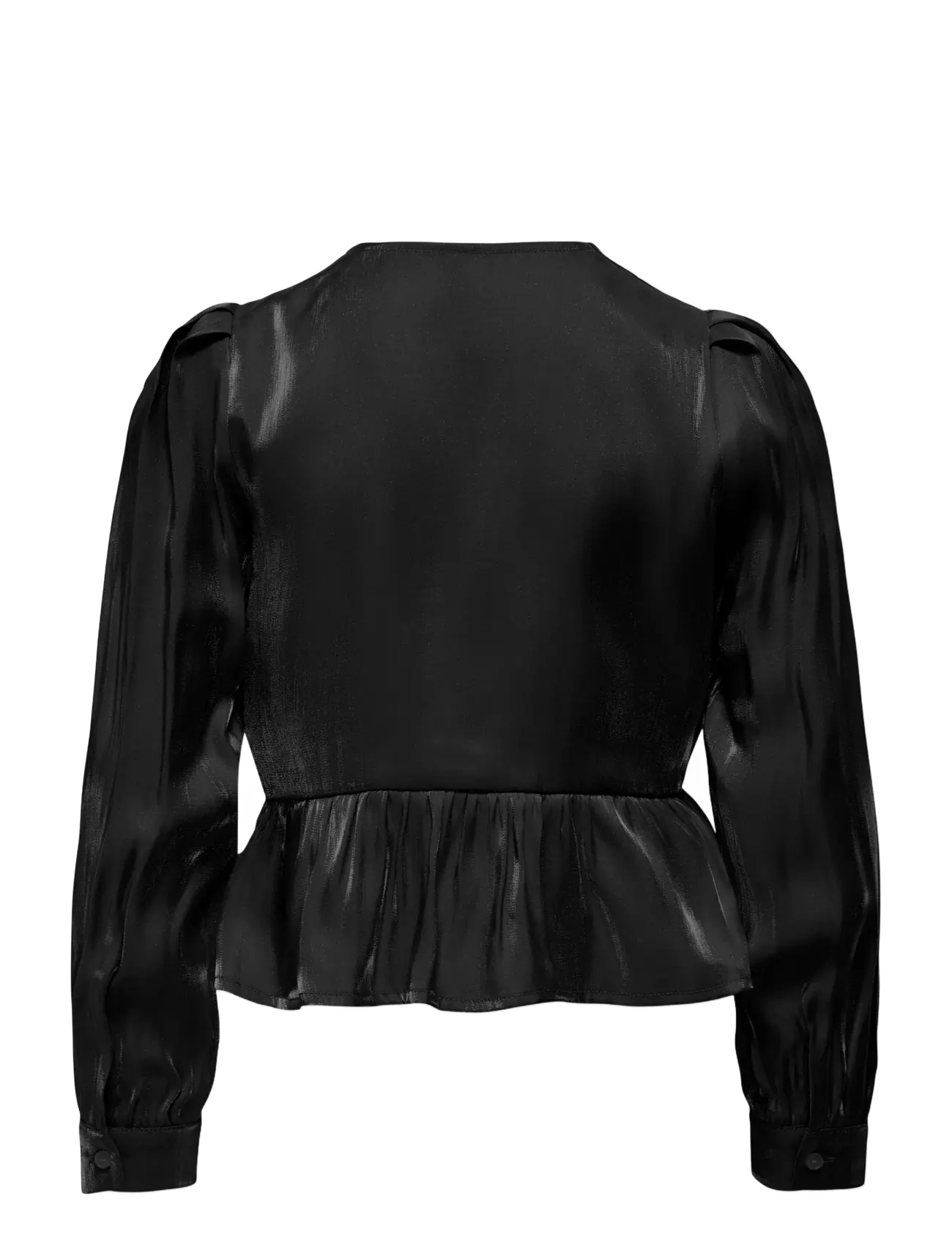 Kids Only - KOGVICTORIA L/S BOW SHIRT WVN - black - 1