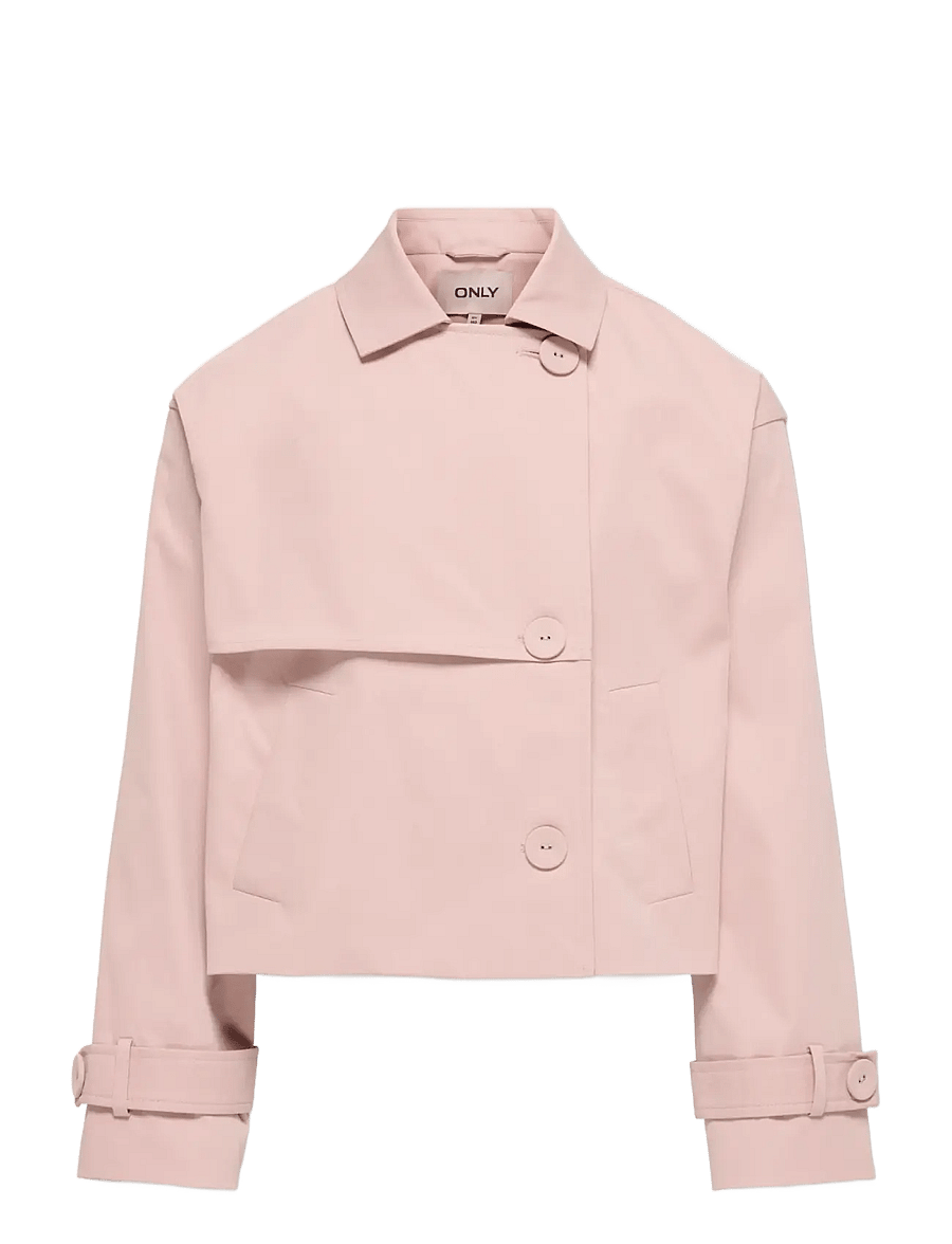 Kids Only - KOGAPRIL LIFE SHORT JACKET VD OTW - lette jakker - adobe rose - 1