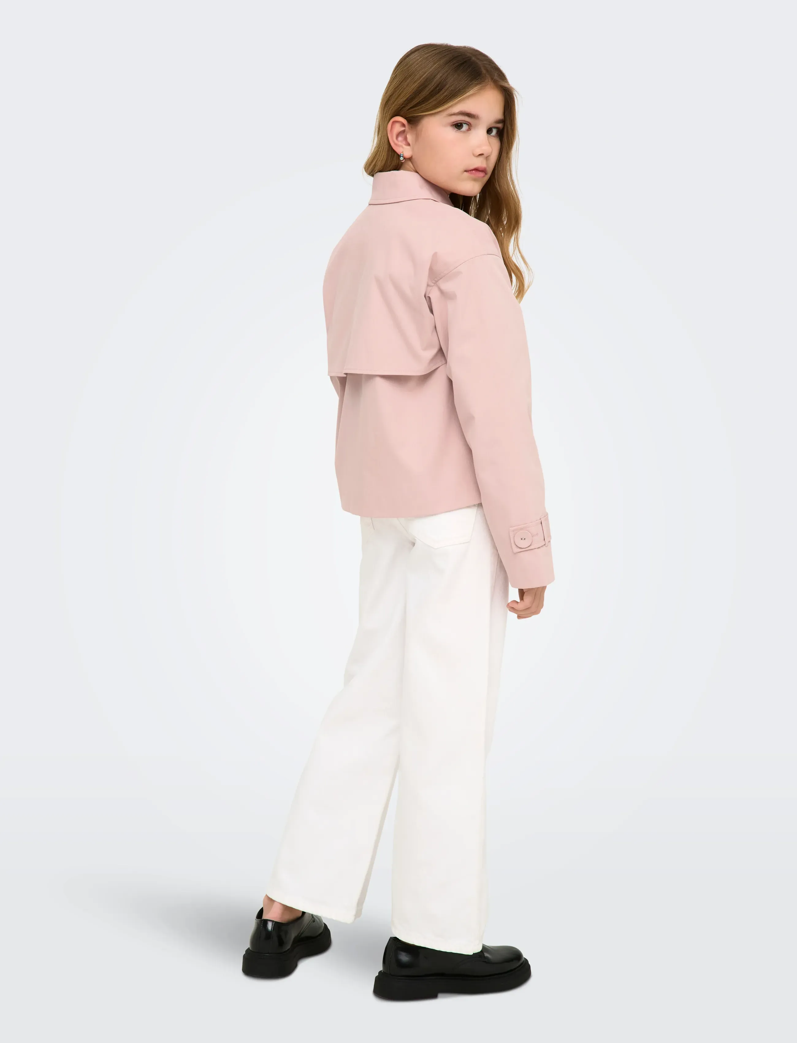 Kids Only - KOGAPRIL LIFE SHORT JACKET VD OTW - lette jakker - adobe rose - 3
