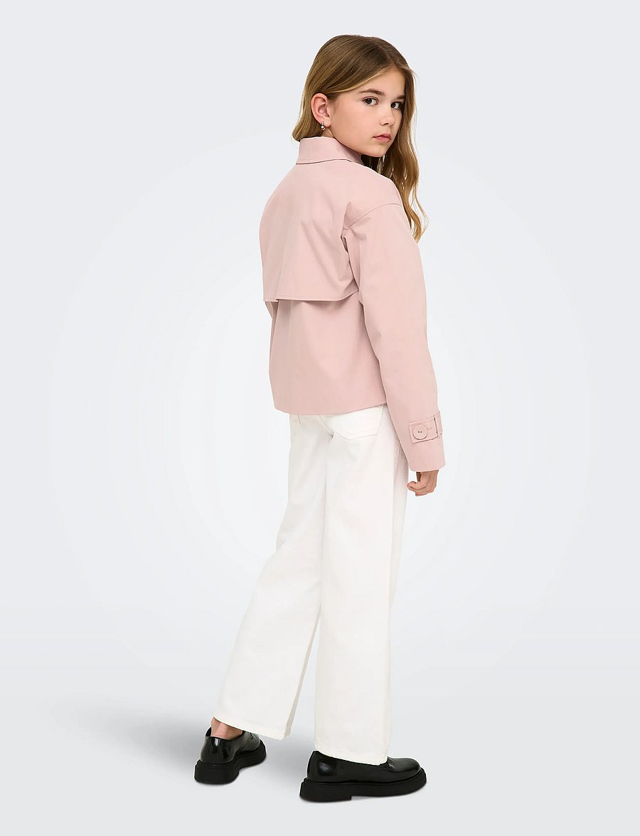 Kids Only - KOGAPRIL LIFE SHORT JACKET VD OTW - lette jakker - adobe rose - 3
