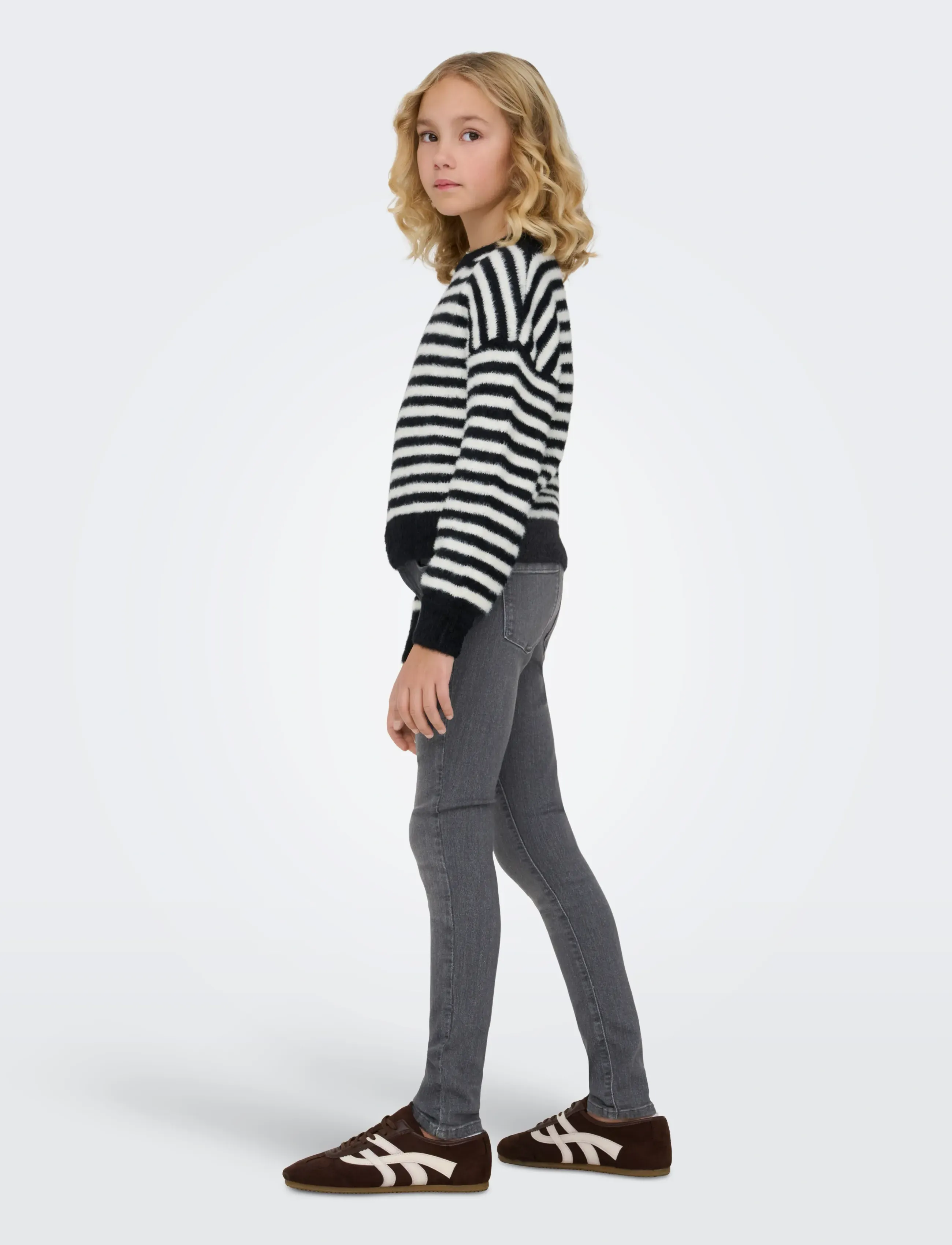 Kids Only - KOGRAIN REG SKINNY DNM PIM571 NOOS - jeans skinny - medium grey denim - 3