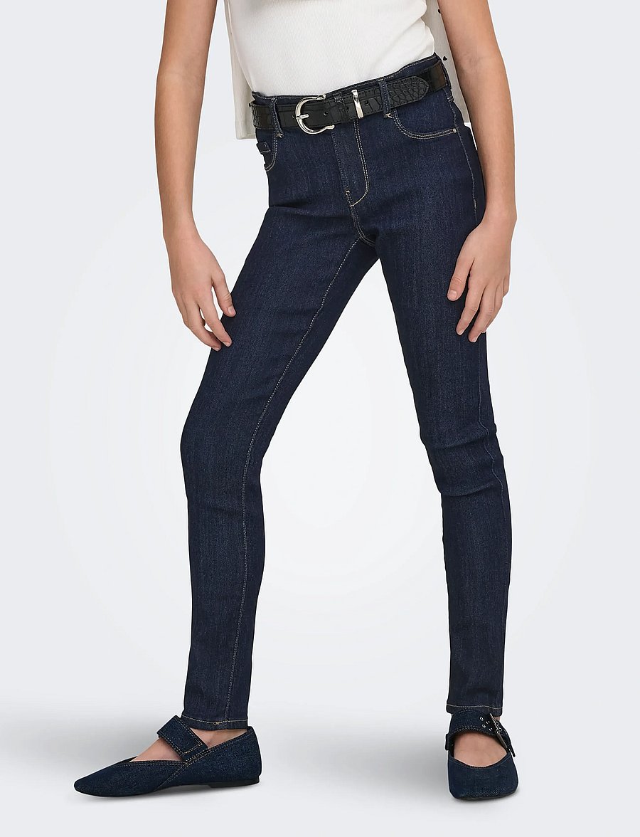Kids Only - KOGRAIN REG SKINNY DNM PIM572 NOOS - skinny jeans - dark blue denim - 0
