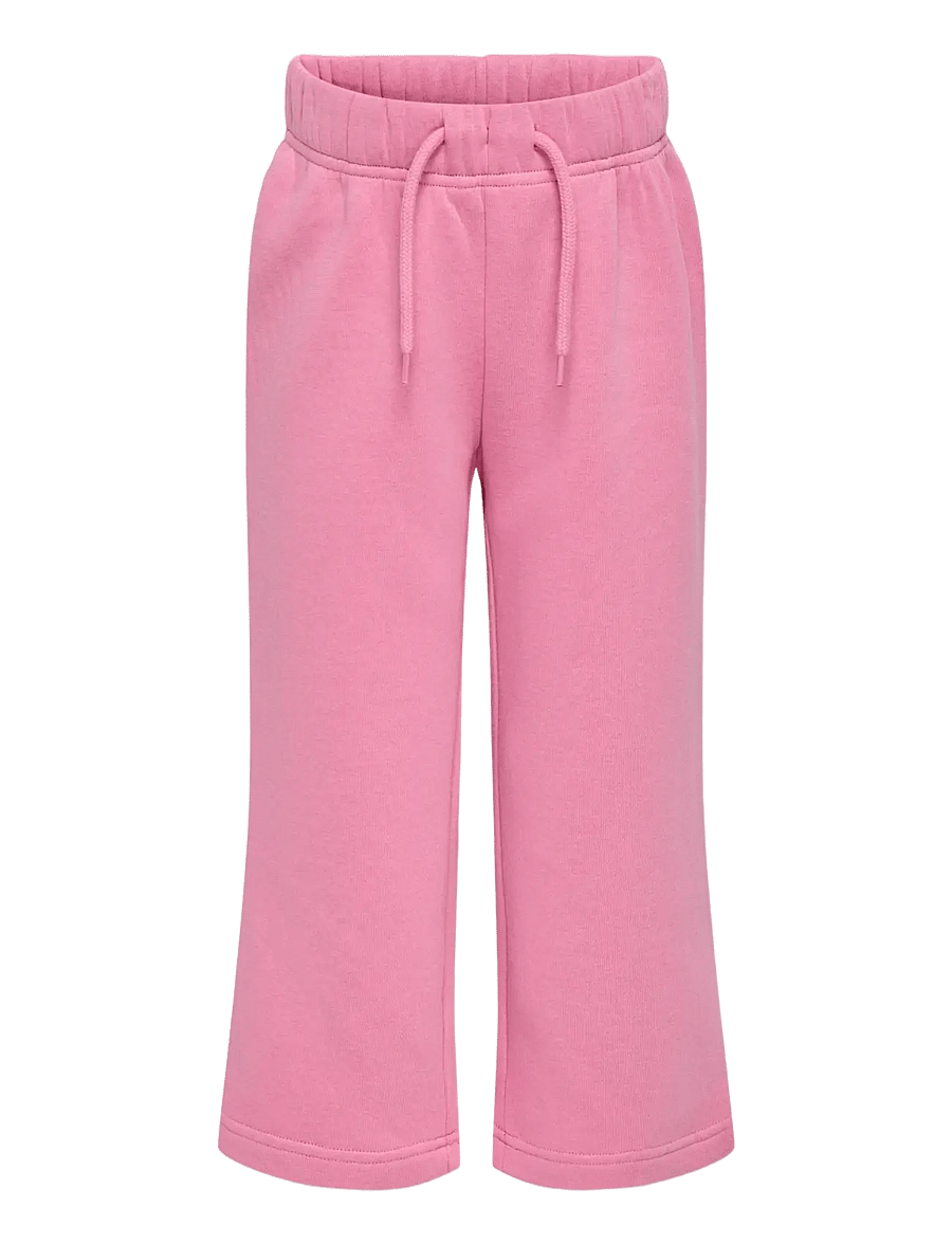 Kids Only - KMGSWEAT WIDE PANT SWT - babybukser - cashmere rose - 0