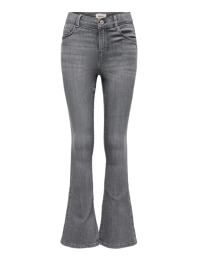Kids Only - KOGRAIN REG FLARED DNM PIM571 NOOS - alt eriti laia säärega teksad - medium grey denim - 0