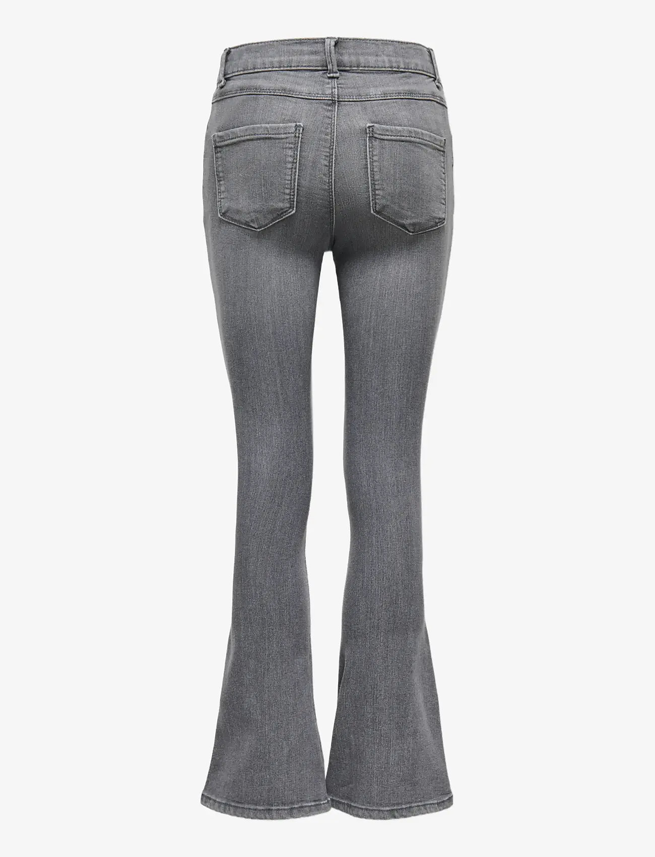 Kids Only - KOGRAIN REG FLARED DNM PIM571 NOOS - alt eriti laia säärega teksad - medium grey denim - 1