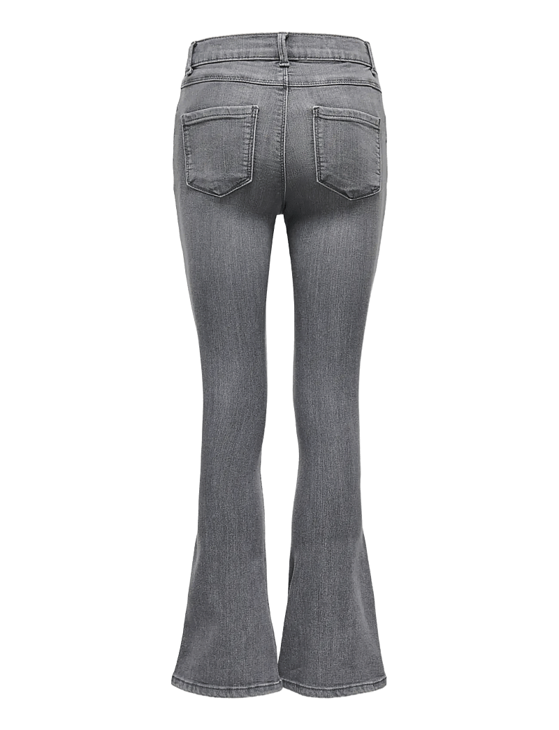 Kids Only - KOGRAIN REG FLARED DNM PIM571 NOOS - alt eriti laia säärega teksad - medium grey denim - 1