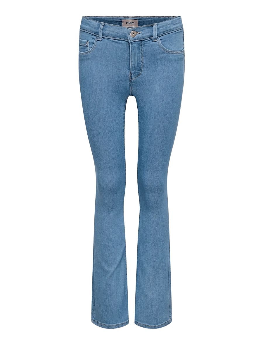 Kids Only - KOGRAIN REG FLARED DNM PIM573 NOOS - bootcut-farkut - light blue denim - 1