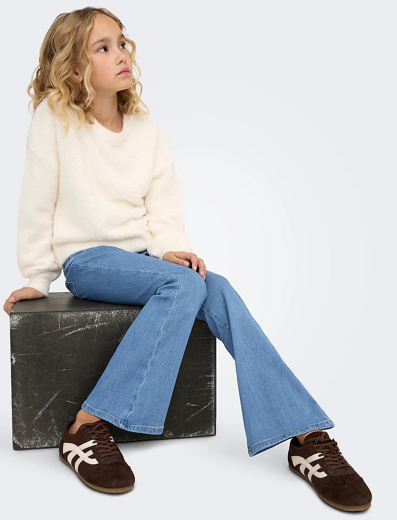 Kids Only - KOGRAIN REG FLARED DNM PIM573 NOOS - bootcut jeans - light blue denim - 5