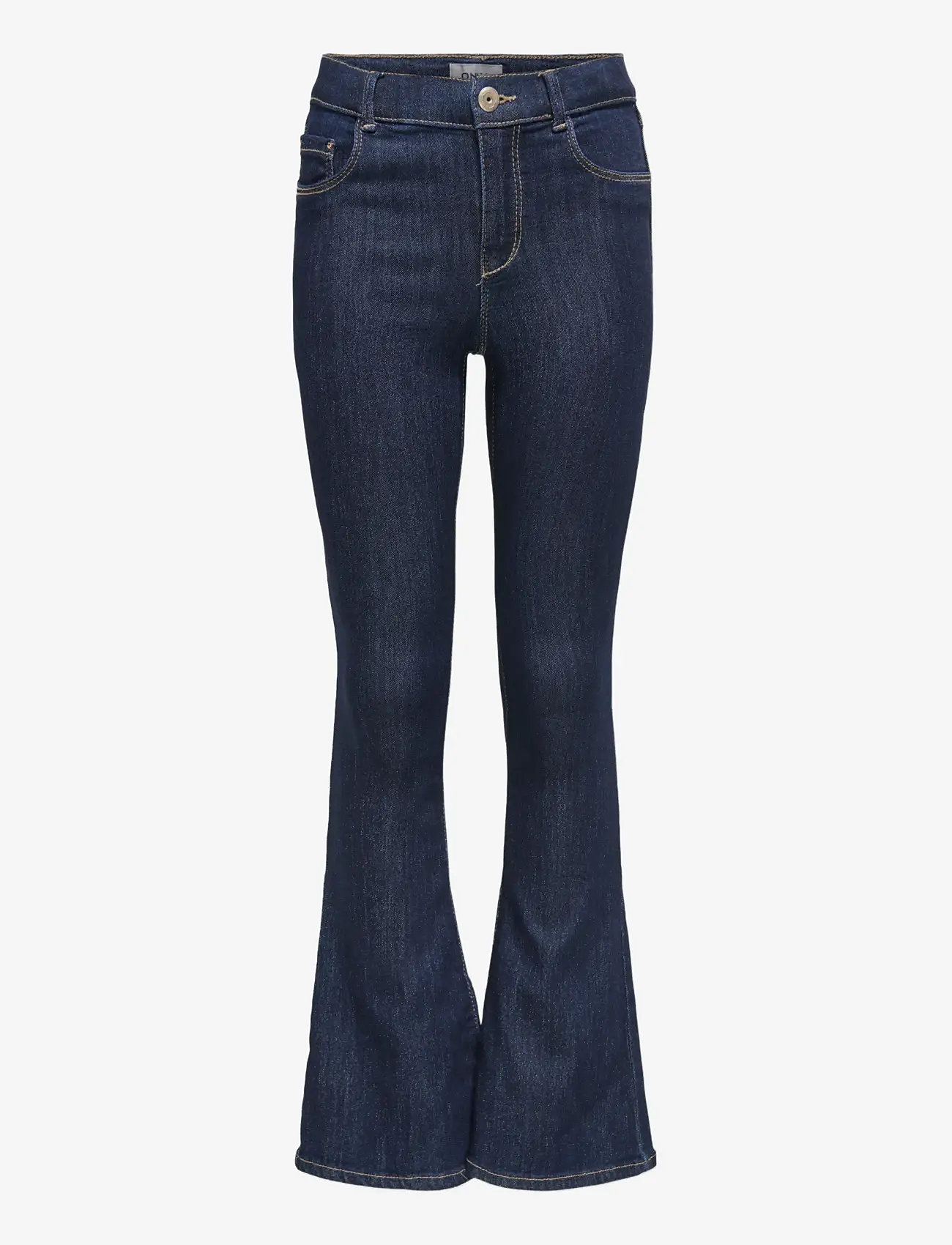 Kids Only - KOGRAIN REG FLARED DNM PIM572 NOOS - alt laienevad teksad - dark blue denim - 1