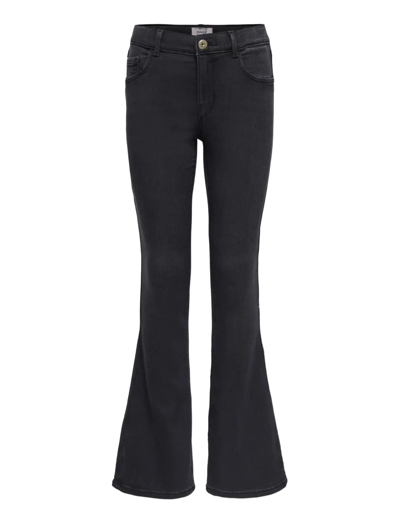 Kids Only - KOGRAIN REG FLARED DNM PIM0013 NOOS - alt laienevad teksad - washed black - 1
