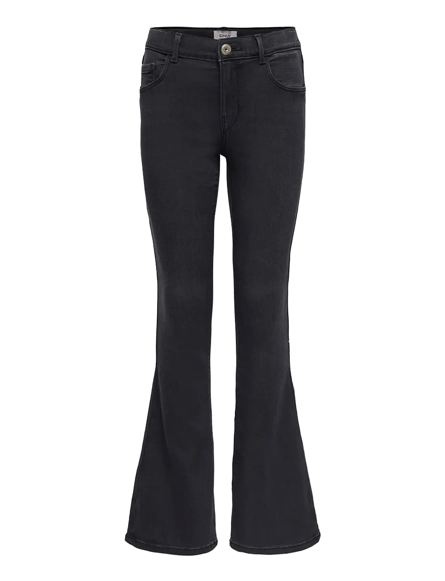 Kids Only - KOGRAIN REG FLARED DNM PIM0013 NOOS - alt laienevad teksad - washed black - 1