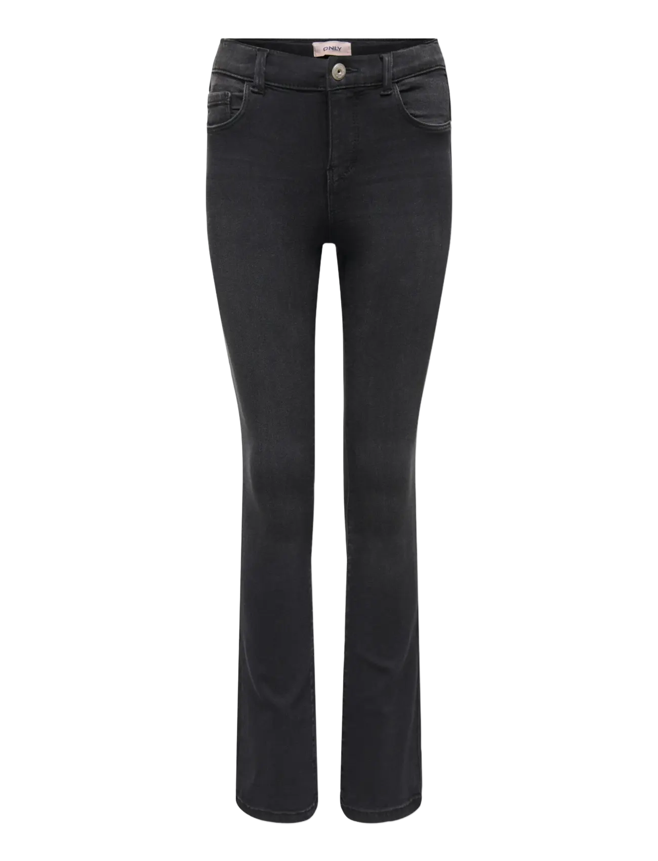 Kids Only KOGRAIN REG FLARED DNM PIM0013 NOOS - Riided - WASHED BLACK / black