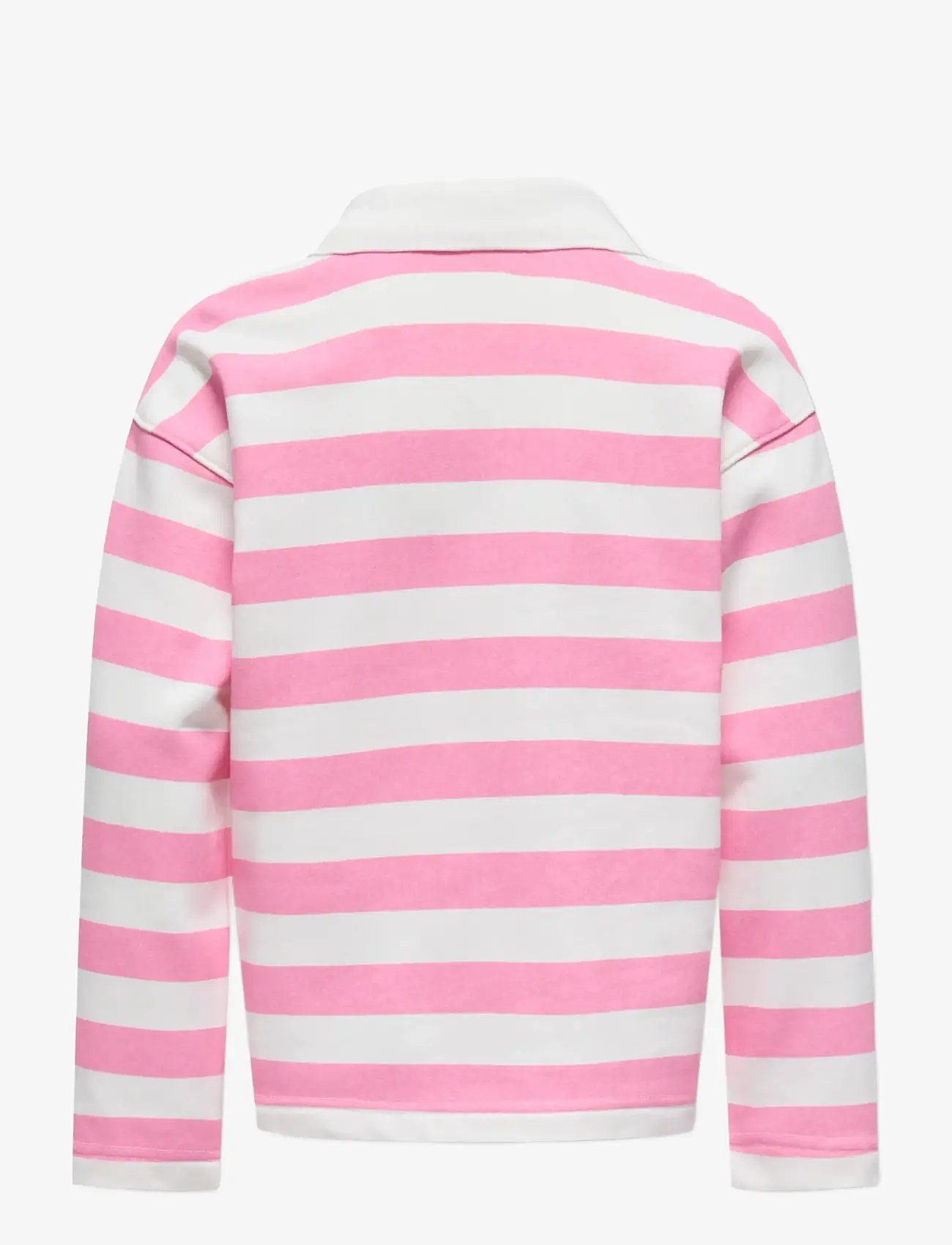 Kids Only - KOGESTHER L/S POLO EMB VD SWT - pikkade varrukatega polod - begonia pink - 2
