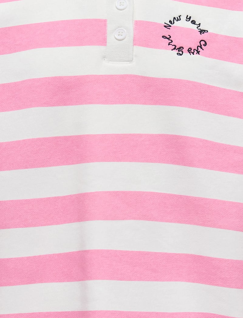 Kids Only - KOGESTHER L/S POLO EMB VD SWT - pikkade varrukatega polod - begonia pink - 3